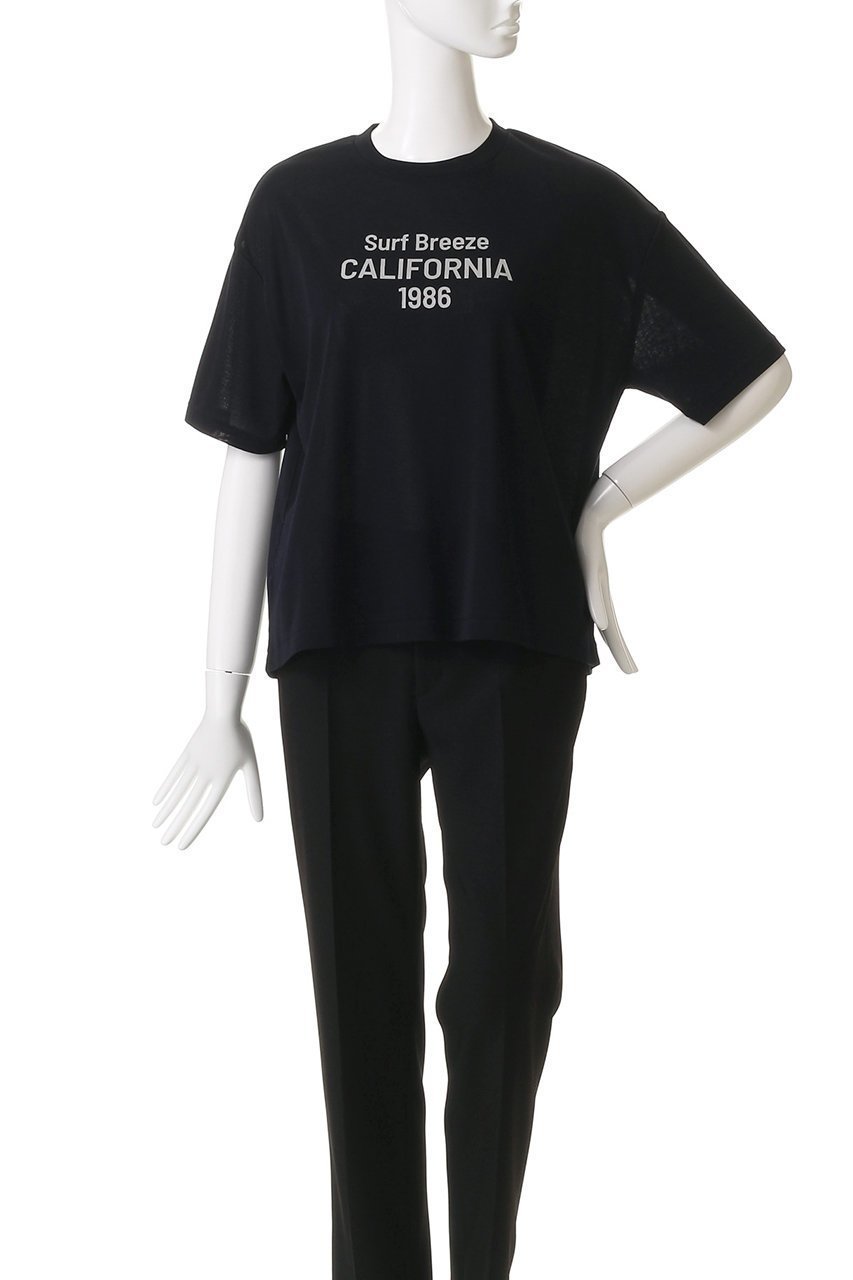 【エリオポール/heliopole】のCALIFORNIA ロゴTシャツ 人気、トレンドファッション・服の通販 founy(ファニー) 　ファッション　Fashion　レディースファッション　Fashion for Women　トップス・カットソー　Cut & Sew Tops　シャツ・ブラウス・オフィスカジュアル　Elegant Blouses & Button-Ups　ロングTシャツ・Tシャツ　Longline T-Shirts & Tees　カットソー・ベーシックTシャツ　Cut-and-Sewn Tops / Stretch Tees & Basics　シアー　Sheer, See-Through　ショート　Short, Short Length　シンプル　Simple, Minimal　スリーブ　Sleeve, Long Sleeve / Short Sleeve　other-2|ID: prp329100004610651 ipo3291000000035676639