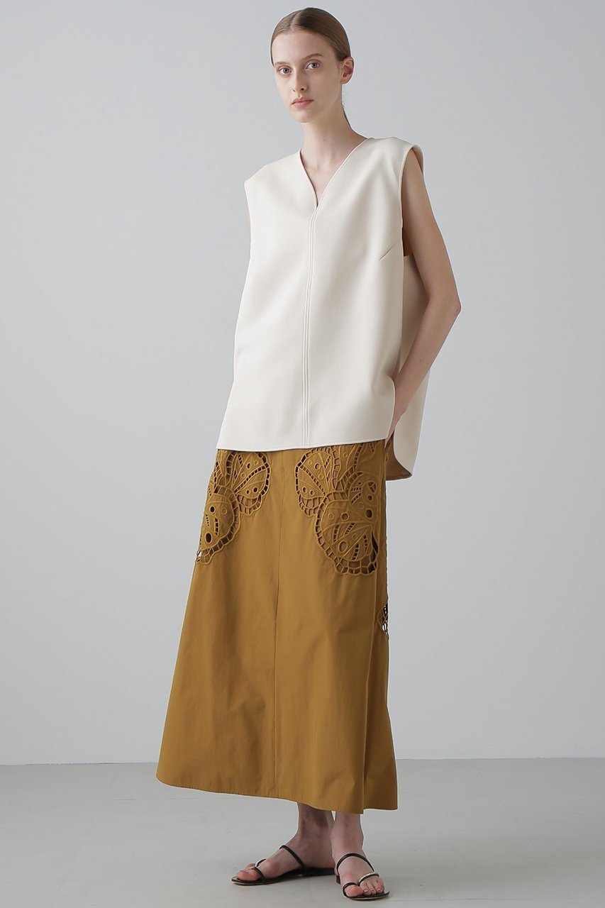 【アドーア/ADORE】のボンディングジャージーカットソー 人気、トレンドファッション・服の通販 founy(ファニー) 　ファッション　Fashion　レディースファッション　Fashion for Women　トップス・カットソー　Cut & Sew Tops　キャミソール&ノースリーブ　Camisoles & Sleeveless Tops　シャツ・ブラウス・オフィスカジュアル　Elegant Blouses & Button-Ups　ロングTシャツ・Tシャツ　Longline T-Shirts & Tees　カットソー・ベーシックTシャツ　Cut-and-Sewn Tops / Stretch Tees & Basics　おすすめ　Recommended / Our Picks　カットソー　Cut and Sewn Top　キャミソール　Camisole, Spaghetti Strap Top　スポーティ　Sporty, Casual Athletic　セットアップ　Set-Up, Coordinated Outfit　タンク　Tank Top, Sleeveless Top　ボンディング　Bonding, Bonded Fabric　ラウンド　Round, Round Neck　エレガント 上品　Elegant　other-3|ID: prp329100004610652 ipo3291000000034695105