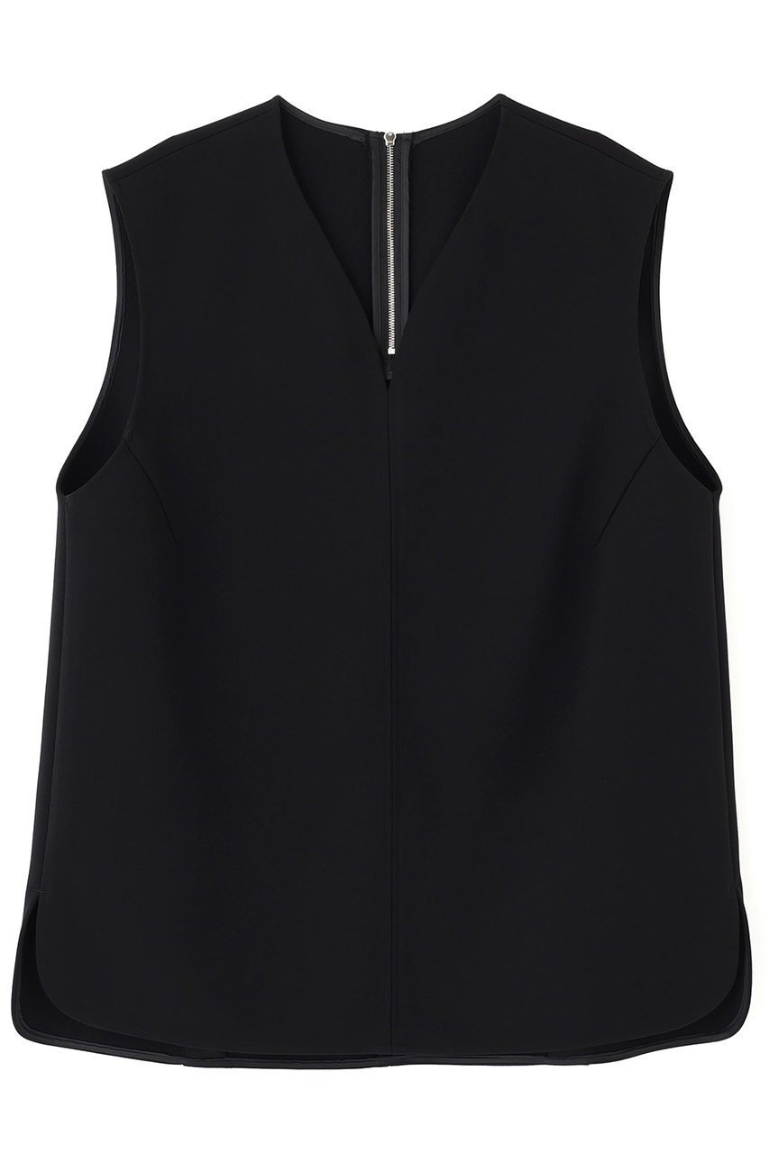 【アドーア/ADORE】のボンディングジャージーカットソー インテリア・キッズ・メンズ・レディースファッション・服の通販 founy(ファニー) 　ファッション　Fashion　レディースファッション　Fashion for Women　トップス・カットソー　Cut & Sew Tops　キャミソール&ノースリーブ　Camisoles & Sleeveless Tops　シャツ・ブラウス・オフィスカジュアル　Elegant Blouses & Button-Ups　ロングTシャツ・Tシャツ　Longline T-Shirts & Tees　カットソー・ベーシックTシャツ　Cut-and-Sewn Tops / Stretch Tees & Basics　おすすめ　Recommended / Our Picks　カットソー　Cut and Sewn Top　キャミソール　Camisole, Spaghetti Strap Top　スポーティ　Sporty, Casual Athletic　セットアップ　Set-Up, Coordinated Outfit　タンク　Tank Top, Sleeveless Top　ボンディング　Bonding, Bonded Fabric　ラウンド　Round, Round Neck　エレガント 上品　Elegant　ブラック|ID: prp329100004610652 ipo3291000000034990837