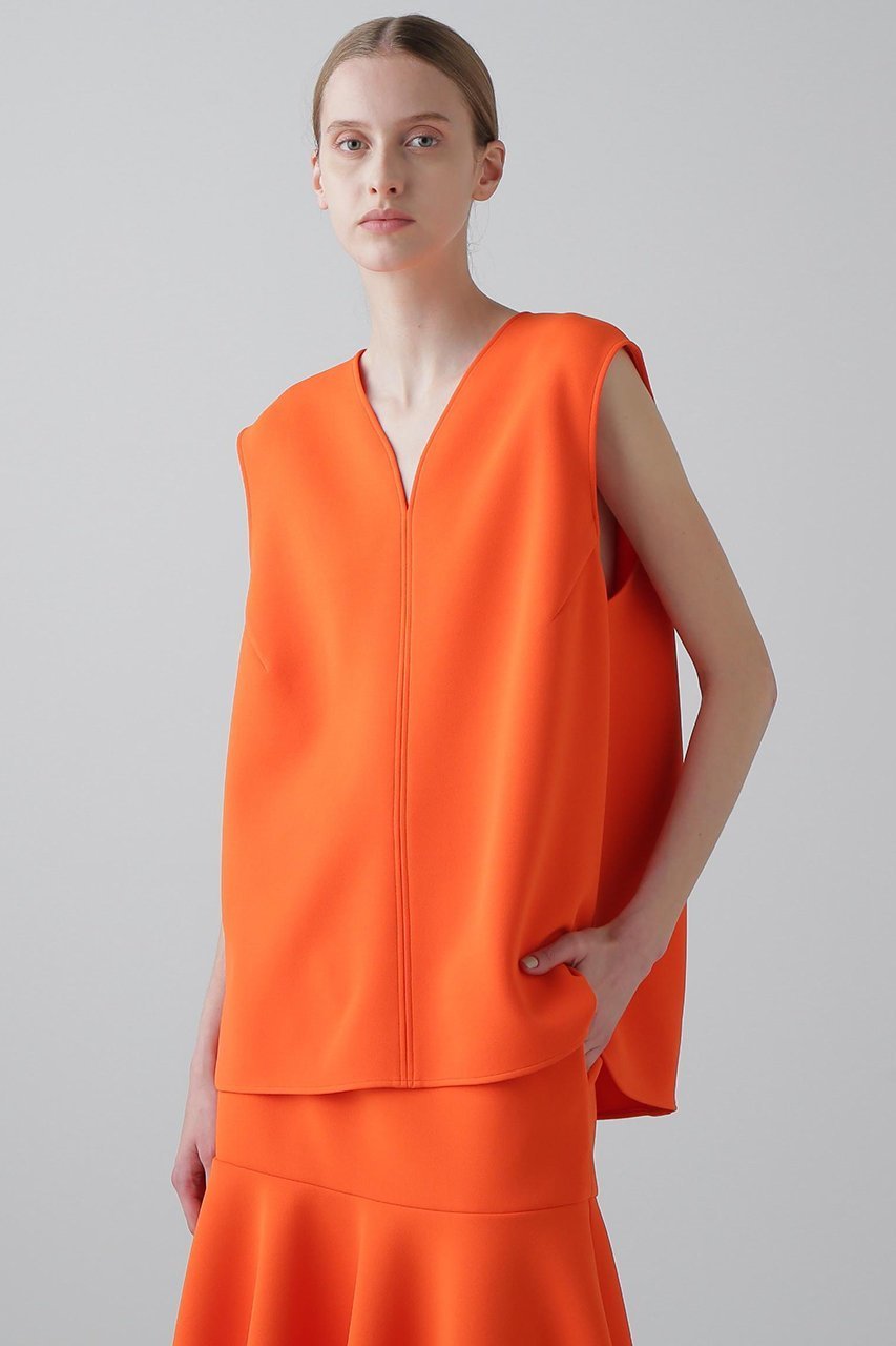 【アドーア/ADORE】のボンディングジャージーカットソー 人気、トレンドファッション・服の通販 founy(ファニー) 　ファッション　Fashion　レディースファッション　Fashion for Women　トップス・カットソー　Cut & Sew Tops　キャミソール&ノースリーブ　Camisoles & Sleeveless Tops　シャツ・ブラウス・オフィスカジュアル　Elegant Blouses & Button-Ups　ロングTシャツ・Tシャツ　Longline T-Shirts & Tees　カットソー・ベーシックTシャツ　Cut-and-Sewn Tops / Stretch Tees & Basics　おすすめ　Recommended / Our Picks　カットソー　Cut and Sewn Top　キャミソール　Camisole, Spaghetti Strap Top　スポーティ　Sporty, Casual Athletic　セットアップ　Set-Up, Coordinated Outfit　タンク　Tank Top, Sleeveless Top　ボンディング　Bonding, Bonded Fabric　ラウンド　Round, Round Neck　エレガント 上品　Elegant　other-2|ID: prp329100004610652 ipo3291000000034990840