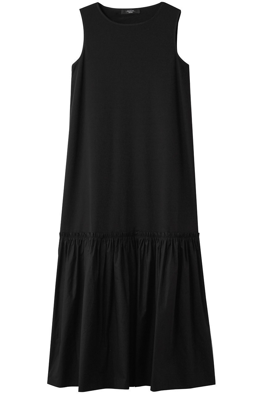 【マックスマーラ/Max Mara】の【Weekend Max Mara】OSMIO ジャージードレス インテリア・キッズ・メンズ・レディースファッション・服の通販 founy(ファニー) 　ファッション　Fashion　レディースファッション　Fashion for Women　ワンピース　Dresses　フォーマル・パーティードレス・結婚式用ドレス　Elegant & Casual Dresses　チュニック　Tunic Tops & Dresses　2025年　2025　2025-2026秋冬・A/W　Autumn/Winter 2025–26 AW25–26　アクセサリー　Fashion Accessories　ギャザー　Gathered, Ruffled　チュニック　Tunic, Long Top　ドレス　Dress, One-Piece　フェミニン　Feminine, Girly　ロング　Long, Long-Length　夏　Summer　A/W・秋冬　Autumn/Winter　ブラック|ID: prp329100004610656 ipo3291000000032989443
