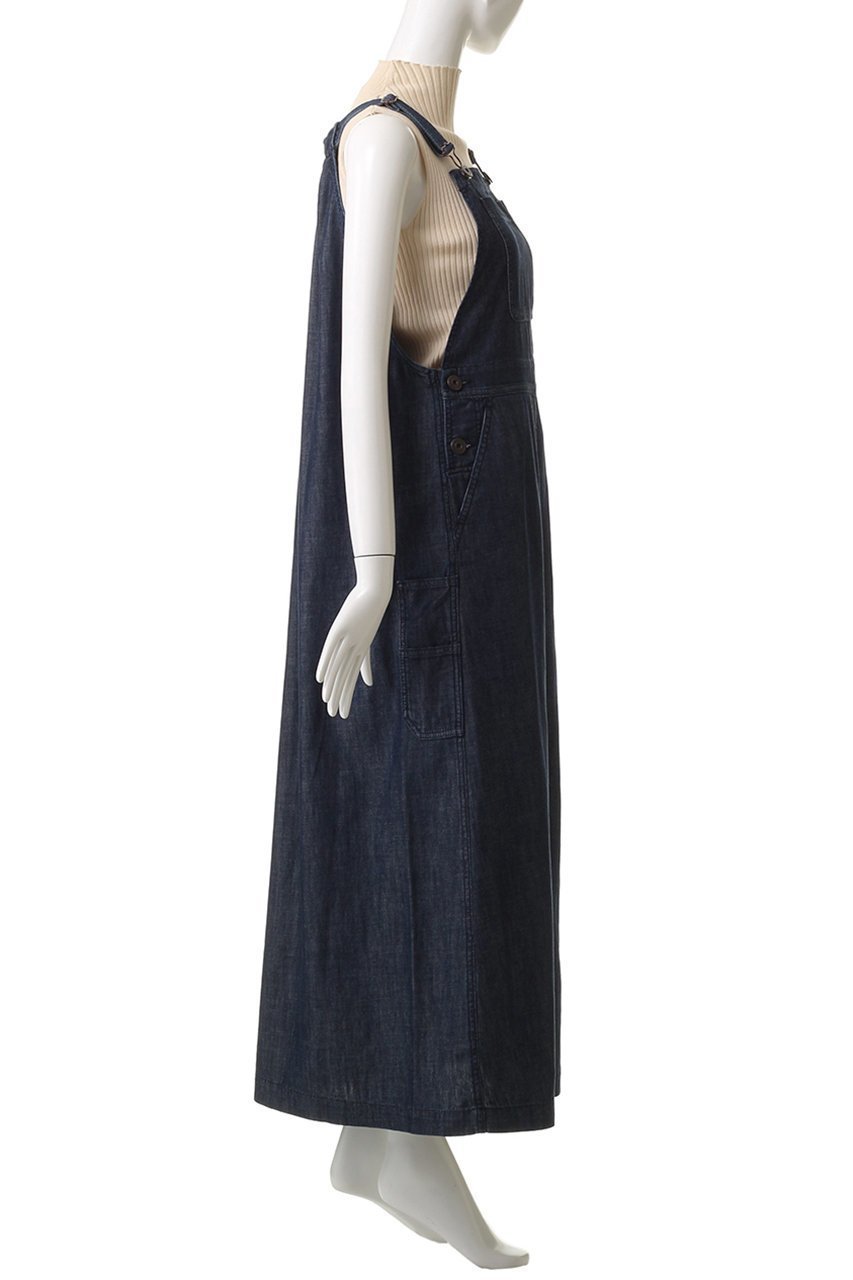 【マックスマーラ/Max Mara】の【Weekend Max Mara】KISS デニムドレス 人気、トレンドファッション・服の通販 founy(ファニー) 　ファッション　Fashion　レディースファッション　Fashion for Women　ワンピース　Dresses　フォーマル・パーティードレス・結婚式用ドレス　Elegant & Casual Dresses　チュニック　Tunic Tops & Dresses　2025年　2025　2025-2026秋冬・A/W　Autumn/Winter 2025–26 AW25–26　ギャザー　Gathered, Ruffled　サスペンダー　Suspenders, Braces　チュニック　Tunic, Long Top　デニム　Denim, Jeans Material　ドレス　Dress, One-Piece　パッチ　Patch, Appliqué　フレア　Flare, Flared　ポケット　Pocket, Pocket Detail　ロング　Long, Long-Length　A/W・秋冬　Autumn/Winter　other-3|ID: prp329100004610657 ipo3291000000032989451