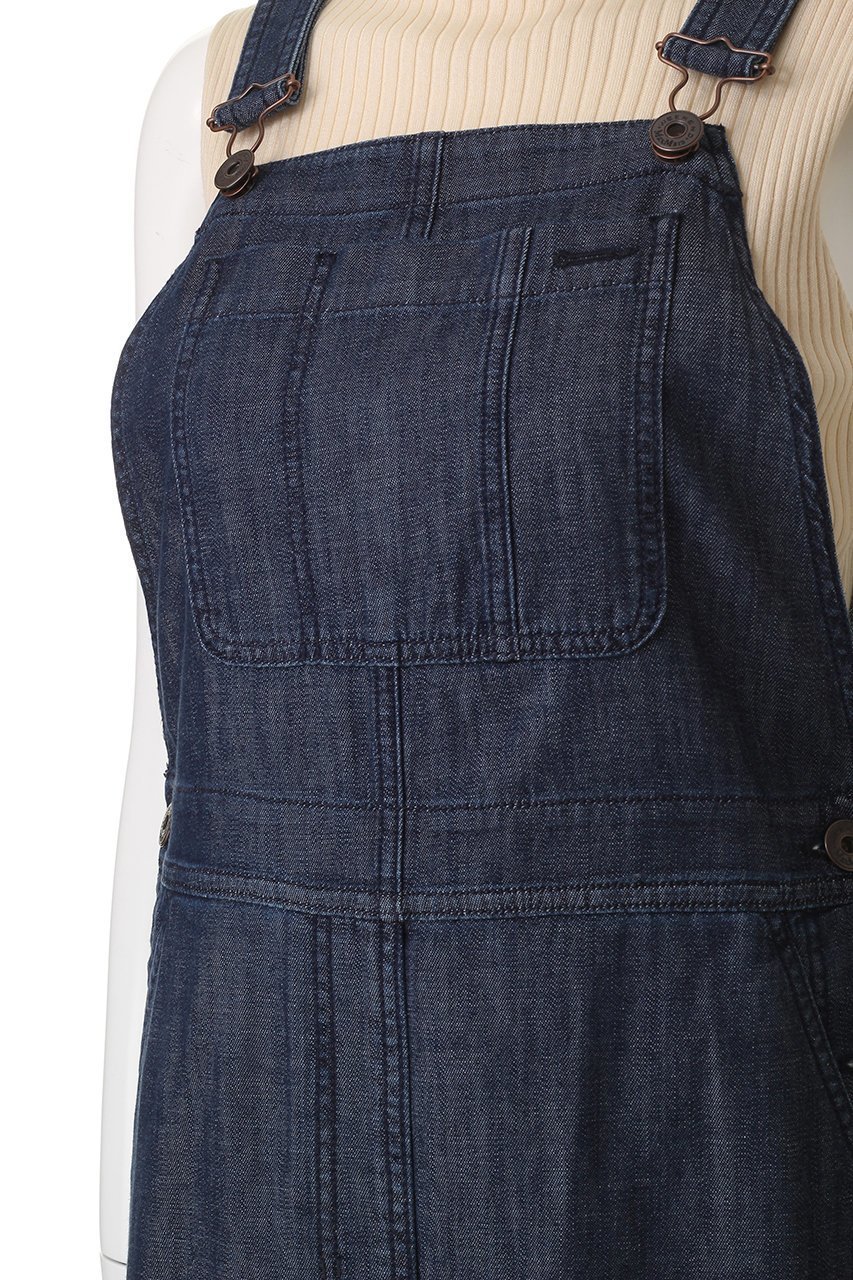 【マックスマーラ/Max Mara】の【Weekend Max Mara】KISS デニムドレス 人気、トレンドファッション・服の通販 founy(ファニー) 　ファッション　Fashion　レディースファッション　Fashion for Women　ワンピース　Dresses　フォーマル・パーティードレス・結婚式用ドレス　Elegant & Casual Dresses　チュニック　Tunic Tops & Dresses　ギャザー　Gathered, Ruffled　サスペンダー　Suspenders, Braces　チュニック　Tunic, Long Top　デニム　Denim, Jeans Material　ドレス　Dress, One-Piece　パッチ　Patch, Appliqué　フレア　Flare, Flared　ポケット　Pocket, Pocket Detail　ロング　Long, Long-Length　other-5|ID: prp329100004610657 ipo3291000000036225400