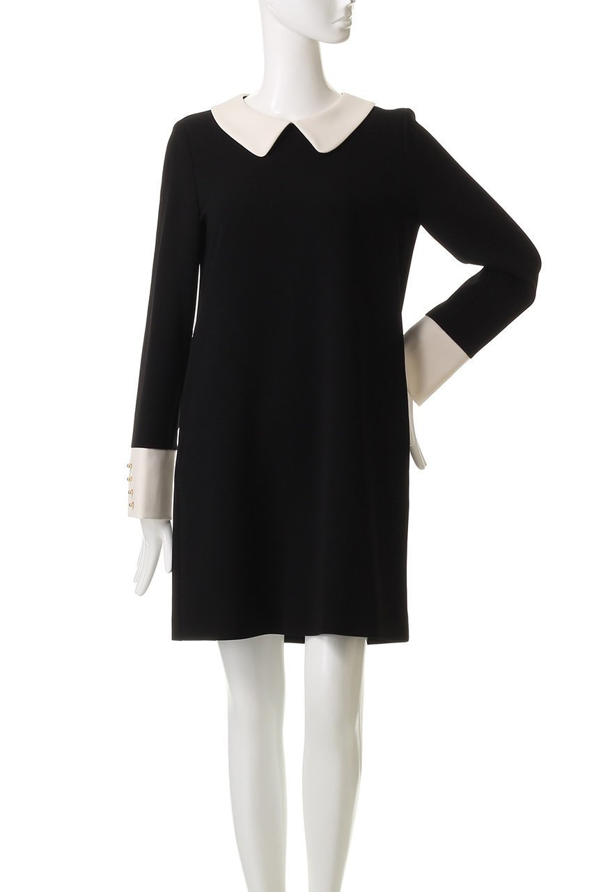 【マックスマーラ/Max Mara】の【Max Mara Studio】GOLFO バイカラードレス 人気、トレンドファッション・服の通販 founy(ファニー) 　ファッション　Fashion　レディースファッション　Fashion for Women　ワンピース　Dresses　フォーマル・パーティードレス・結婚式用ドレス　Elegant & Casual Dresses　チュニック　Tunic Tops & Dresses　ストレート　Straight, Straight Cut　チュニック　Tunic, Long Top　ドレス　Dress, One-Piece　モダン　Modern, Contemporary　エレガント 上品　Elegant　other-2|ID: prp329100004610658 ipo3291000000036062896