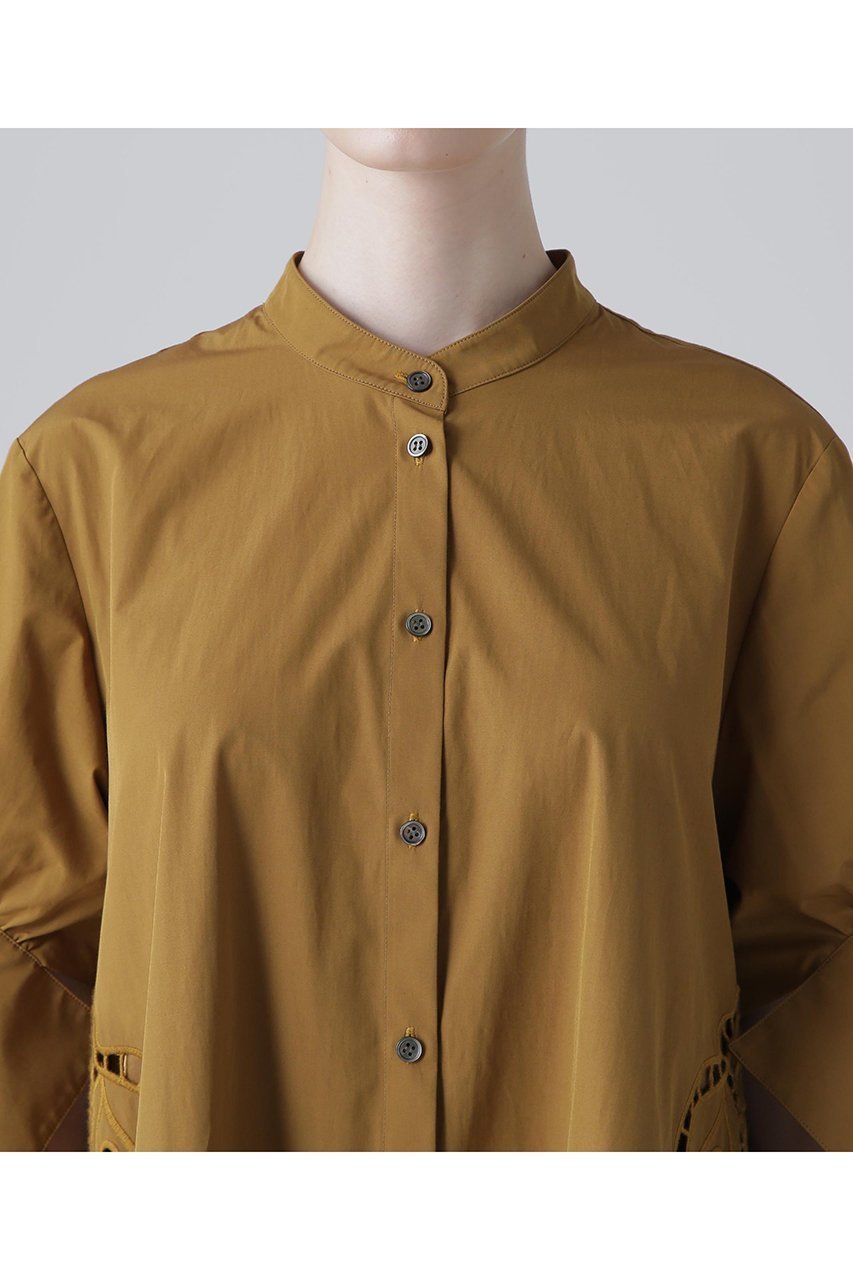 【アドーア/ADORE】のシェルカットワークワンピース 人気、トレンドファッション・服の通販 founy(ファニー) 　ファッション　Fashion　レディースファッション　Fashion for Women　ワンピース　Dresses　チュニック　Tunic Tops & Dresses　カフス　Cuff Design　スリット　Slit, Slit Detail　タフタ　Taffeta, Structured Fabric　チュニック　Tunic, Long Top　ドレス　Dress, One-Piece　バランス　Balance, Style Balance　フェミニン　Feminine, Girly　モチーフ　Motif, Design Theme　ロング　Long, Long-Length　ワーク　Workwear, Utility Style　other-6|ID: prp329100004610663 ipo3291000000035374097