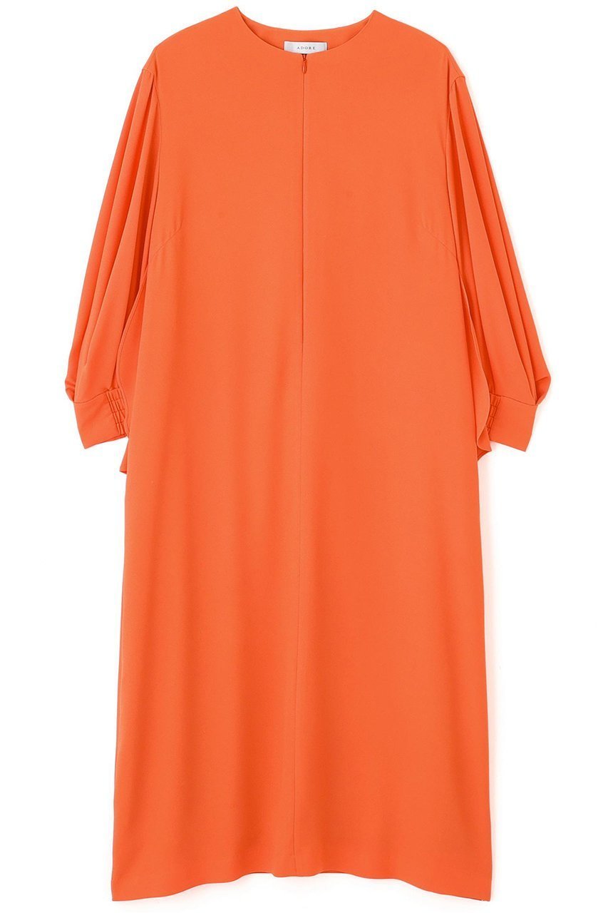 【アドーア/ADORE】のライトジョーゼットワンピース 人気、トレンドファッション・服の通販 founy(ファニー) 　ファッション　Fashion　レディースファッション　Fashion for Women　ワンピース　Dresses　チュニック　Tunic Tops & Dresses　シンプル　Simple, Minimal　ジョーゼット　Georgette, Semi-Sheer Fabric　スリーブ　Sleeve, Long Sleeve / Short Sleeve　セットアップ　Set-Up, Coordinated Outfit　チュニック　Tunic, Long Top　ドレス　Dress, One-Piece　ドレープ　Drape, Draping Fabric　フロント　Front, Front Design　ロング　Long, Long-Length　 other-1|ID: prp329100004610665 ipo3291000000034990725