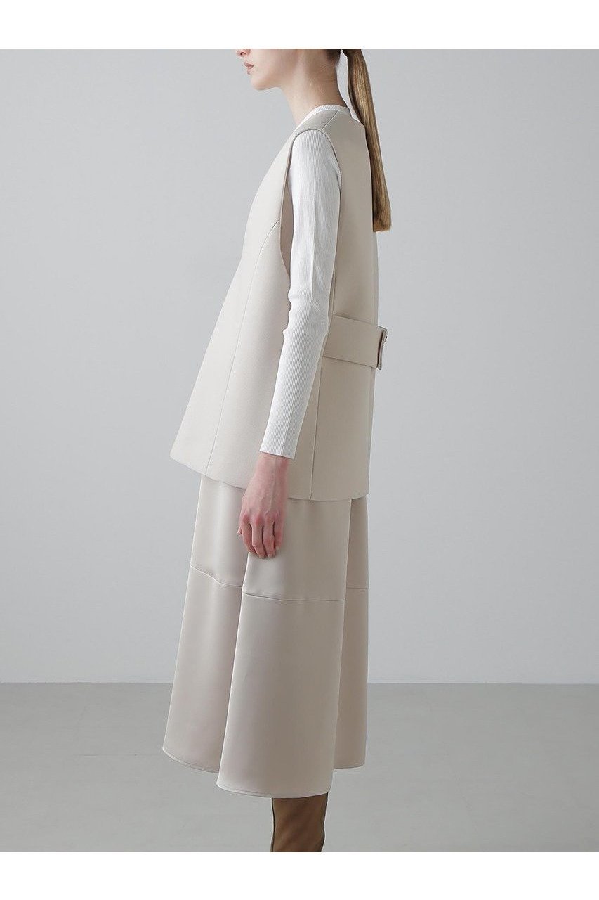 【アドーア/ADORE】のカルゼスポンジボンディングワンピース 人気、トレンドファッション・服の通販 founy(ファニー) 　ファッション　Fashion　レディースファッション　Fashion for Women　ワンピース　Dresses　チュニック　Tunic Tops & Dresses　インナー　Innerwear　サテン　Satin, Glossy Fabric　チュニック　Tunic, Long Top　ツイル　Twist, Twisted Detail　ドレープ　Drape, Draping Fabric　フォルム　Silhouette, Form　ボンディング　Bonding, Bonded Fabric　メランジ　Melange, Mixed Yarn　新作・新入荷　New Arrivals / New In　other-4|ID: prp329100004610666 ipo3291000000032989524