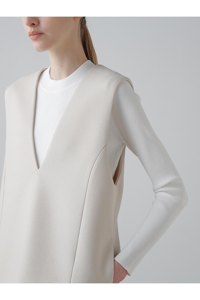 【アドーア/ADORE】のカルゼスポンジボンディングワンピース 人気、トレンドファッション・服の通販 founy(ファニー) 　ファッション　Fashion　レディースファッション　Fashion for Women　ワンピース　Dresses　チュニック　Tunic Tops & Dresses　インナー　Innerwear　サテン　Satin, Glossy Fabric　チュニック　Tunic, Long Top　ツイル　Twist, Twisted Detail　ドレープ　Drape, Draping Fabric　フォルム　Silhouette, Form　ボンディング　Bonding, Bonded Fabric　メランジ　Melange, Mixed Yarn　other-7|ID: prp329100004610666 ipo3291000000034695139