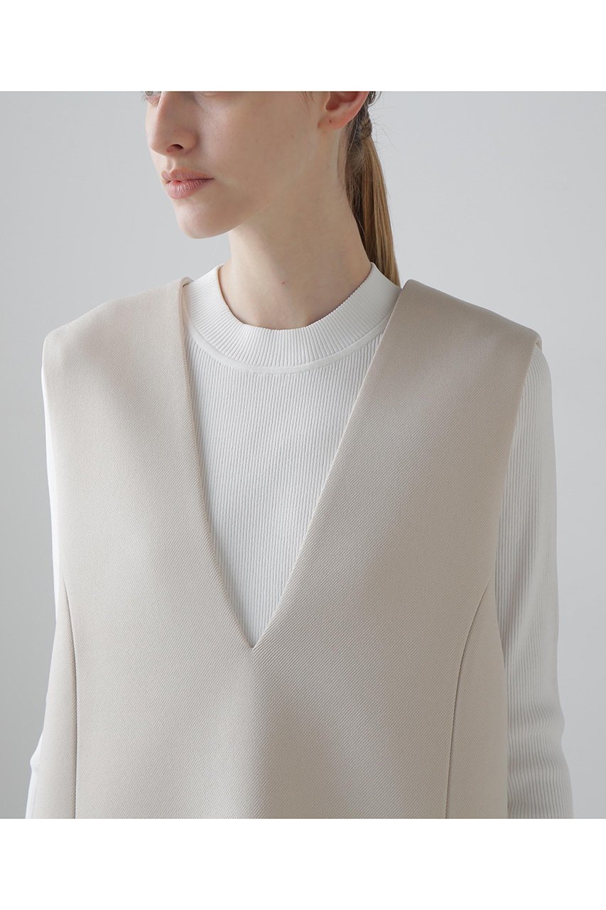 【アドーア/ADORE】のカルゼスポンジボンディングワンピース 人気、トレンドファッション・服の通販 founy(ファニー) 　ファッション　Fashion　レディースファッション　Fashion for Women　ワンピース　Dresses　チュニック　Tunic Tops & Dresses　インナー　Innerwear　サテン　Satin, Glossy Fabric　チュニック　Tunic, Long Top　ツイル　Twist, Twisted Detail　ドレープ　Drape, Draping Fabric　フォルム　Silhouette, Form　ボンディング　Bonding, Bonded Fabric　メランジ　Melange, Mixed Yarn　other-6|ID: prp329100004610666 ipo3291000000034990736