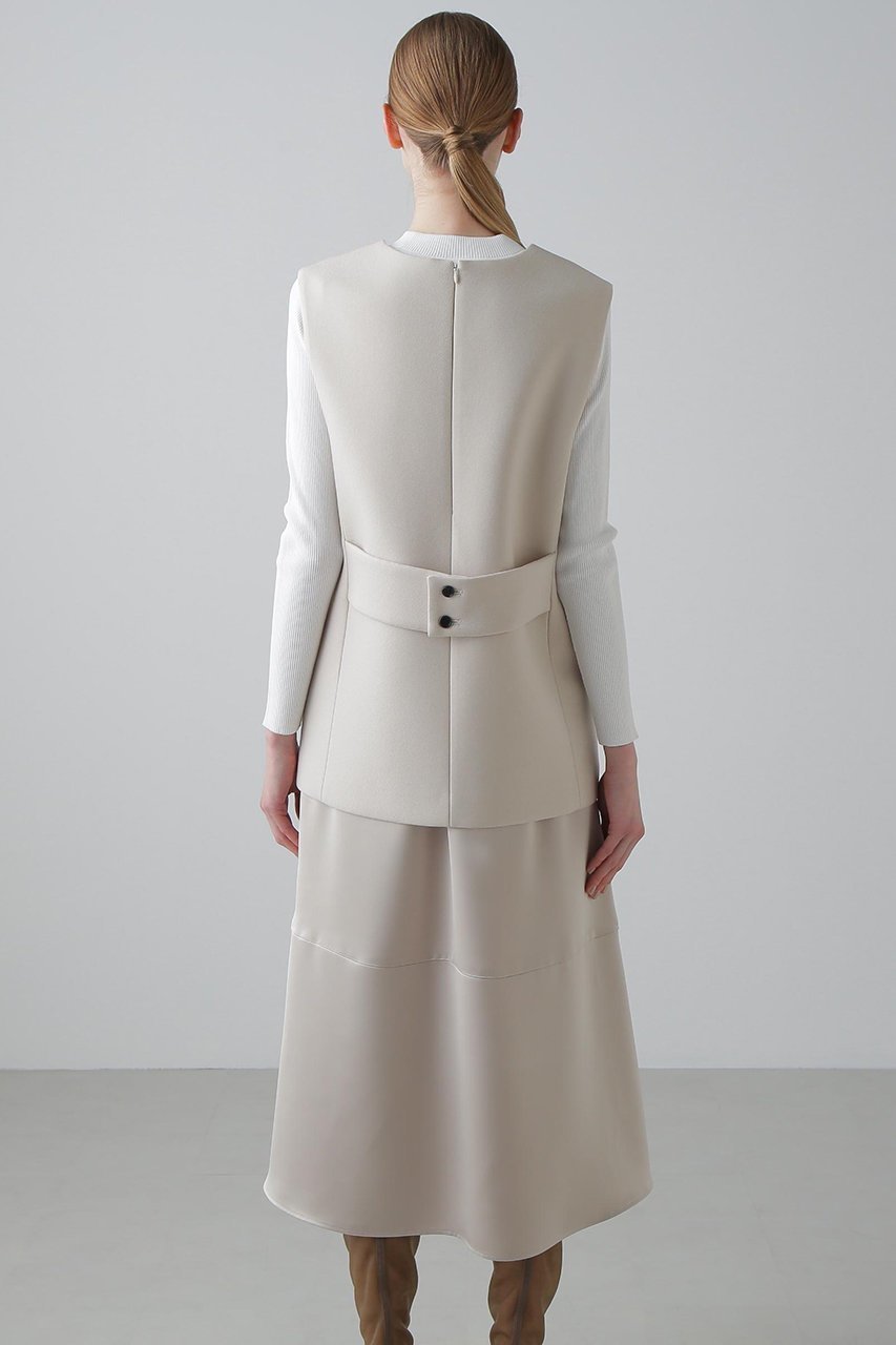 【アドーア/ADORE】のカルゼスポンジボンディングワンピース 人気、トレンドファッション・服の通販 founy(ファニー) 　ファッション　Fashion　レディースファッション　Fashion for Women　ワンピース　Dresses　チュニック　Tunic Tops & Dresses　インナー　Innerwear　サテン　Satin, Glossy Fabric　チュニック　Tunic, Long Top　ツイル　Twist, Twisted Detail　ドレープ　Drape, Draping Fabric　フォルム　Silhouette, Form　ボンディング　Bonding, Bonded Fabric　メランジ　Melange, Mixed Yarn　other-5|ID: prp329100004610666 ipo3291000000035976094