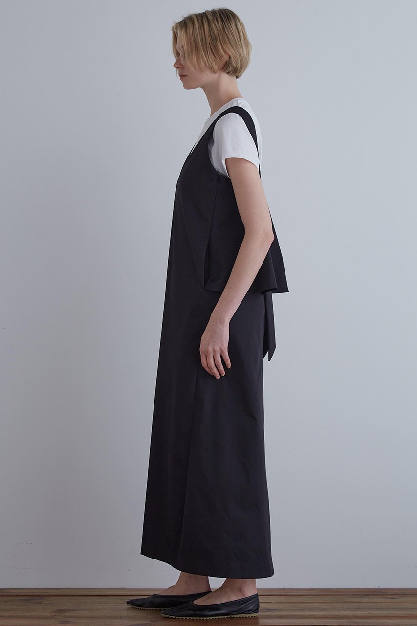 【ル フィル/LE PHIL】の《LE PHIL》ストレッチツイルジャンパースカート 人気、トレンドファッション・服の通販 founy(ファニー) 　ファッション　Fashion　レディースファッション　Fashion for Women　スカート　Skirts　ワンピース　Dresses　スタンダード　Standard, Basic　ストレッチ　Stretch, Stretchy Fabric　チュニック　Tunic, Long Top　ツイル　Twist, Twisted Detail　バランス　Balance, Style Balance　フレア　Flare, Flared　フロント　Front, Front Design　ロング　Long, Long-Length　other-4|ID: prp329100004610668 ipo3291000000035470283