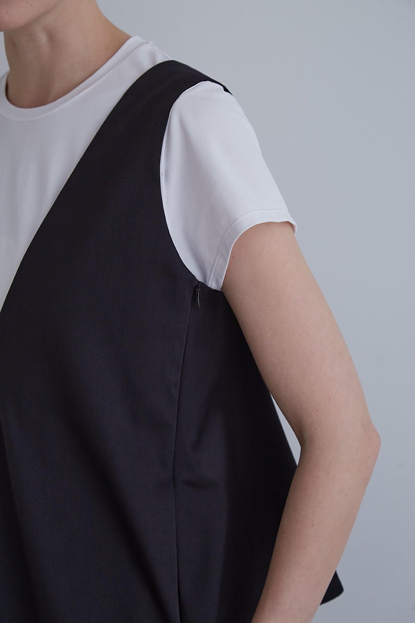 【ル フィル/LE PHIL】の《LE PHIL》ストレッチツイルジャンパースカート 人気、トレンドファッション・服の通販 founy(ファニー) 　ファッション　Fashion　レディースファッション　Fashion for Women　スカート　Skirts　ワンピース　Dresses　スタンダード　Standard, Basic　ストレッチ　Stretch, Stretchy Fabric　チュニック　Tunic, Long Top　ツイル　Twist, Twisted Detail　バランス　Balance, Style Balance　フレア　Flare, Flared　フロント　Front, Front Design　ロング　Long, Long-Length　other-8|ID: prp329100004610668 ipo3291000000035470287