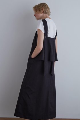 【ル フィル/LE PHIL】 《LE PHIL》ストレッチツイルジャンパースカート人気、トレンドファッション・服の通販 founy(ファニー) ファッション Fashion レディースファッション Fashion for Women スカート Skirts ワンピース Dresses スタンダード Standard, Basic ストレッチ Stretch, Stretchy Fabric チュニック Tunic, Long Top ツイル Twist, Twisted Detail バランス Balance, Style Balance フレア Flare, Flared フロント Front, Front Design ロング Long, Long-Length |ID:prp329100004610668