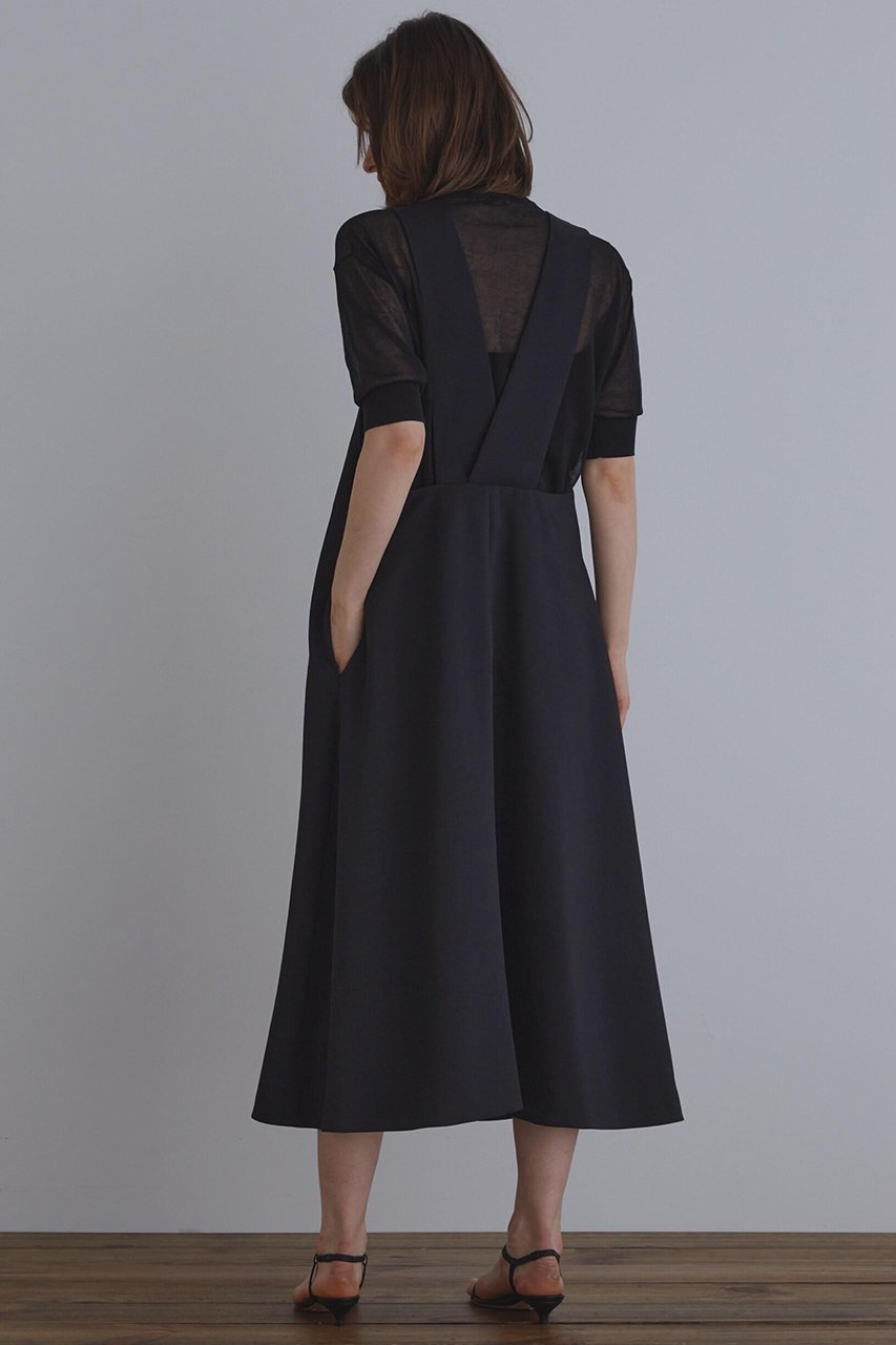 【ル フィル/LE PHIL】のライトツイルジャンパースカート 人気、トレンドファッション・服の通販 founy(ファニー) 　ファッション　Fashion　レディースファッション　Fashion for Women　スカート　Skirts　ワンピース　Dresses　インナー　Innerwear　シンプル　Simple, Minimal　スタンダード　Standard, Basic　チュニック　Tunic, Long Top　ツイル　Twist, Twisted Detail　フレア　Flare, Flared　ベーシック　Basic, Essential　ロング　Long, Long-Length　other-4|ID: prp329100004610670 ipo3291000000032989554