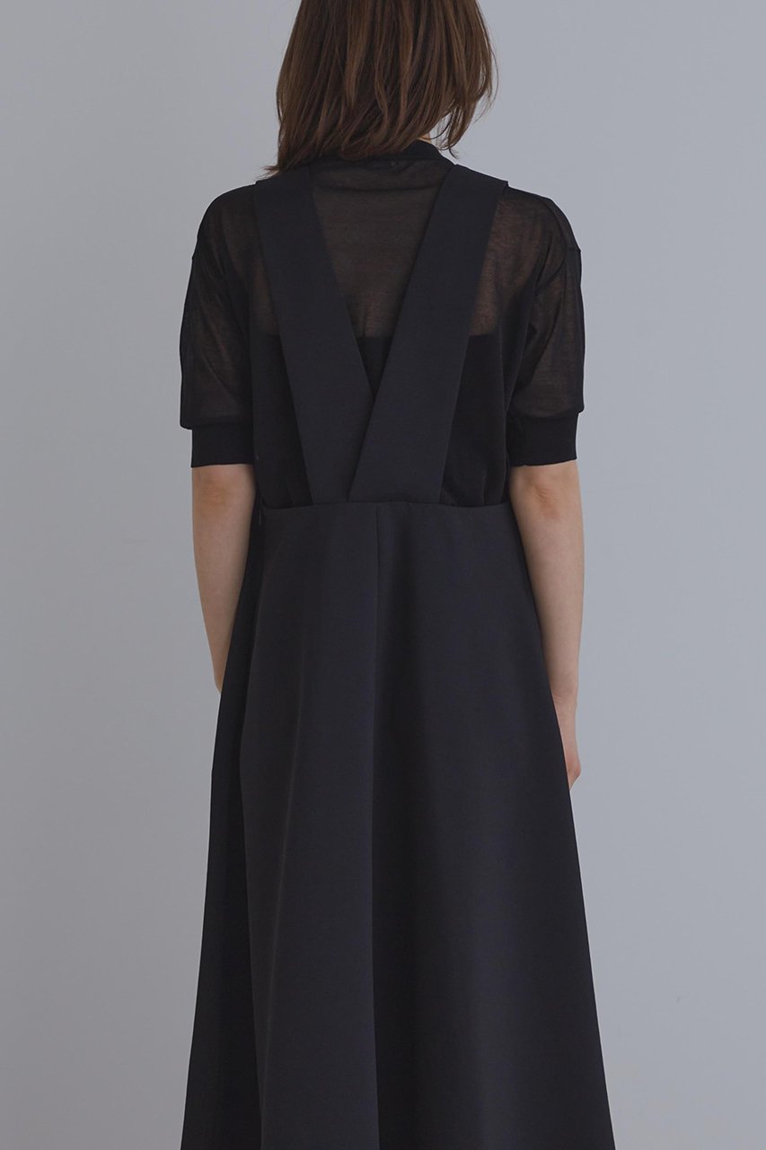 【ル フィル/LE PHIL】のライトツイルジャンパースカート 人気、トレンドファッション・服の通販 founy(ファニー) 　ファッション　Fashion　レディースファッション　Fashion for Women　スカート　Skirts　ワンピース　Dresses　インナー　Innerwear　シンプル　Simple, Minimal　スタンダード　Standard, Basic　チュニック　Tunic, Long Top　ツイル　Twist, Twisted Detail　フレア　Flare, Flared　ベーシック　Basic, Essential　ロング　Long, Long-Length　other-6|ID: prp329100004610670 ipo3291000000032989556