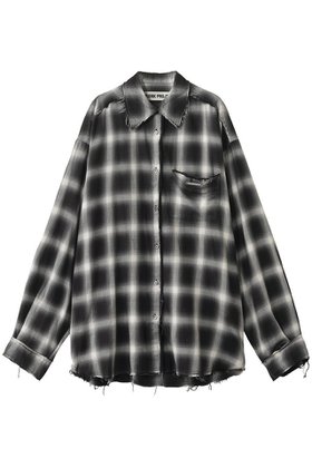 【プランク プロジェクト/PRANK PROJECT】 チェックシャツ人気、トレンドファッション・服の通販 founy(ファニー) ファッション Fashion レディースファッション Fashion for Women トップス・カットソー Cut & Sew Tops シャツ・ブラウス・オフィスカジュアル Elegant Blouses & Button-Ups スリーブ Sleeve, Long Sleeve / Short Sleeve チェック Check, Plaid, Tartan メンズ Men's, Menswear ロング Long, Long-Length 新作・新入荷 New Arrivals / New In 羽織 Haori, Light Jacket |ID:prp329100004610671