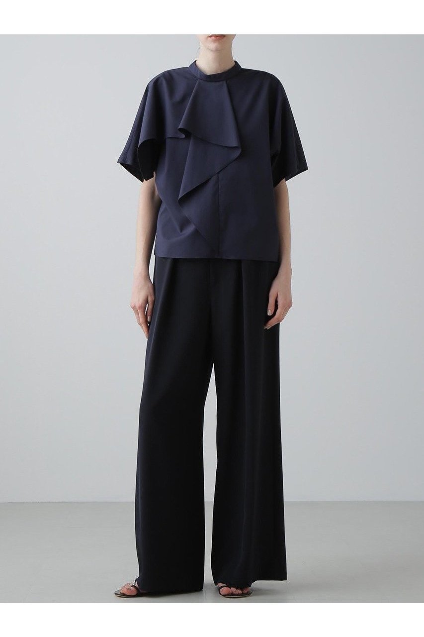 【アドーア/ADORE】のクリスピーコットンブラウス 人気、トレンドファッション・服の通販 founy(ファニー) 　ファッション　Fashion　レディースファッション　Fashion for Women　トップス・カットソー　Cut & Sew Tops　シャツ・ブラウス・オフィスカジュアル　Elegant Blouses & Button-Ups　コンパクト　Compact, Small Size　ショート　Short, Short Length　スリーブ　Sleeve, Long Sleeve / Short Sleeve　タンブラー　Tumbler, Travel Mug　ブロード　Broadcloth, Fine Cotton　ボトム　Bottoms, Lower Wear　ミックス　Mix, Mixed Style　ラッフル　Ruffle, Frill　新作・新入荷　New Arrivals / New In　other-3|ID: prp329100004610672 ipo3291000000032989571