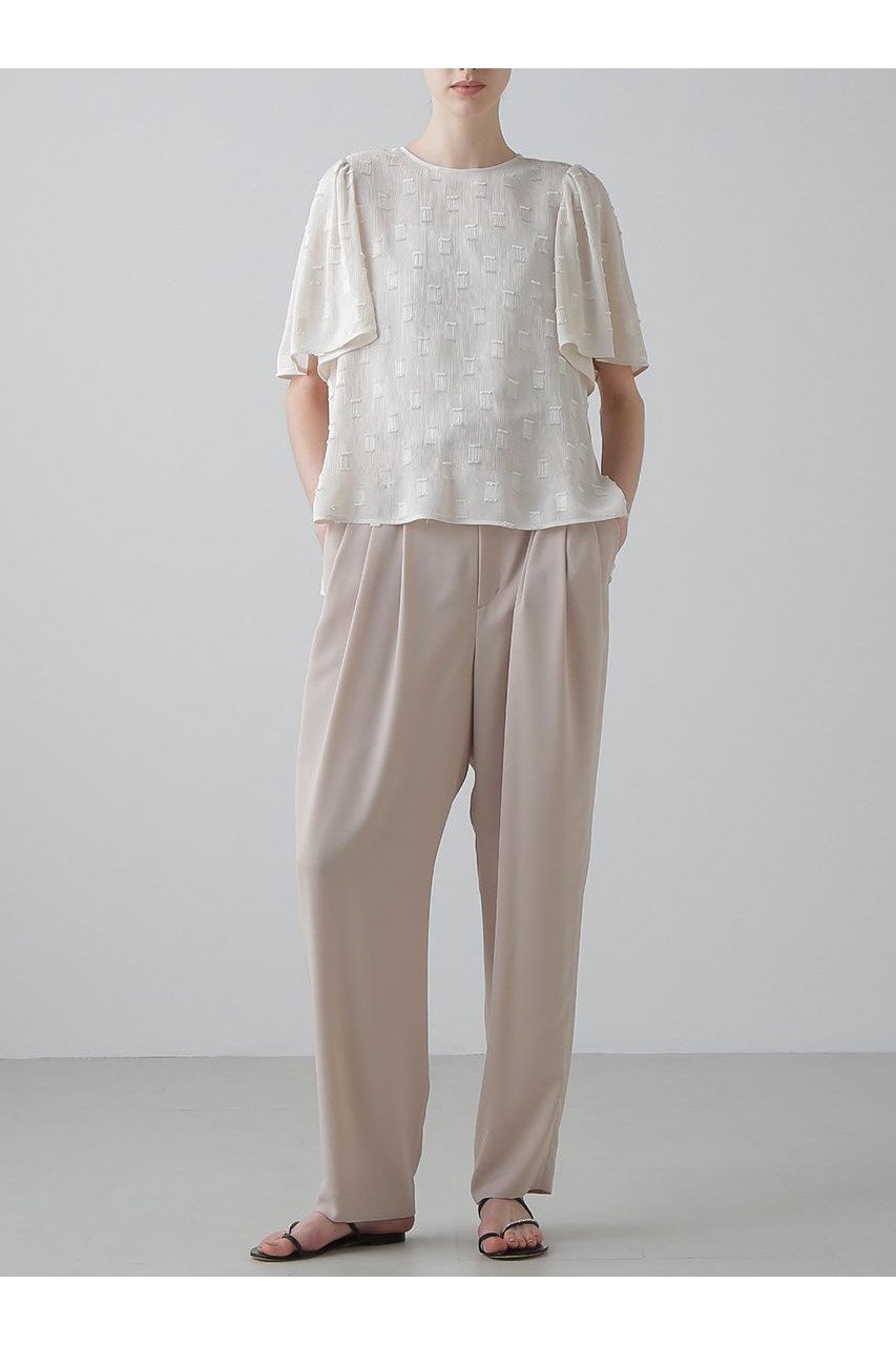 【アドーア/ADORE】のフィネストラジャガードブラウス 人気、トレンドファッション・服の通販 founy(ファニー) 　ファッション　Fashion　レディースファッション　Fashion for Women　トップス・カットソー　Cut & Sew Tops　シャツ・ブラウス・オフィスカジュアル　Elegant Blouses & Button-Ups　おすすめ　Recommended / Our Picks　ショート　Short, Short Length　ジャカード／ジャガード　Jacquard, Woven Pattern　スクエア　Square, Square Shape　スリーブ　Sleeve, Long Sleeve / Short Sleeve　セットアップ　Set-Up, Coordinated Outfit　モチーフ　Motif, Design Theme　エレガント 上品　Elegant　新作・新入荷　New Arrivals / New In　other-3|ID: prp329100004610676 ipo3291000000032989599