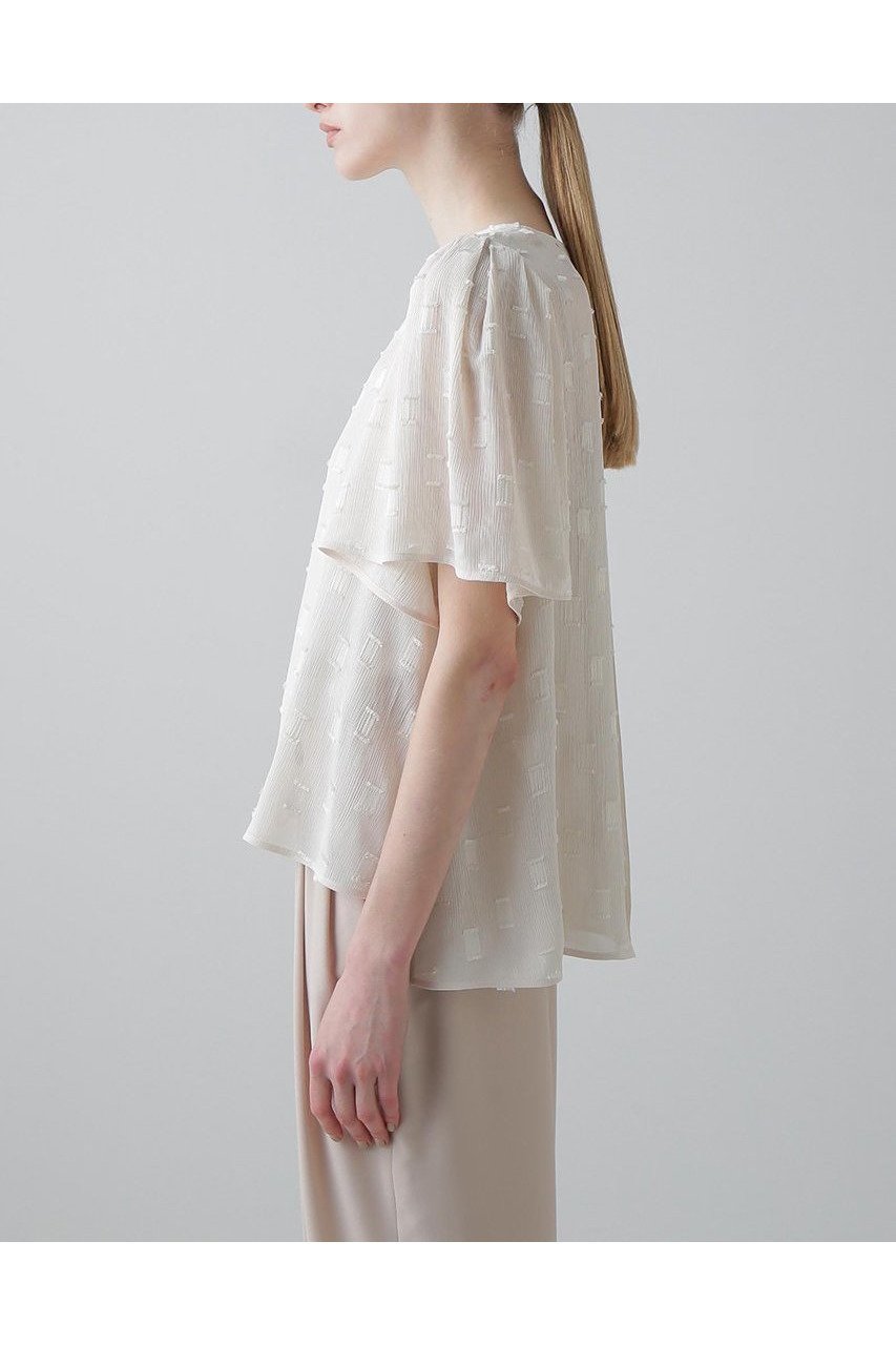 【アドーア/ADORE】のフィネストラジャガードブラウス 人気、トレンドファッション・服の通販 founy(ファニー) 　ファッション　Fashion　レディースファッション　Fashion for Women　トップス・カットソー　Cut & Sew Tops　シャツ・ブラウス・オフィスカジュアル　Elegant Blouses & Button-Ups　おすすめ　Recommended / Our Picks　ショート　Short, Short Length　ジャカード／ジャガード　Jacquard, Woven Pattern　スクエア　Square, Square Shape　スリーブ　Sleeve, Long Sleeve / Short Sleeve　セットアップ　Set-Up, Coordinated Outfit　モチーフ　Motif, Design Theme　エレガント 上品　Elegant　新作・新入荷　New Arrivals / New In　other-4|ID: prp329100004610676 ipo3291000000032989600