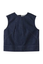 【ベイジ,/BEIGE,】のNAVIGLIO(ナヴィリオ)/ショート丈ノースリーブデニムブラウス 人気、トレンドファッション・服の通販 founy(ファニー) ファッション Fashion レディースファッション Fashion for Women トップス・カットソー Cut & Sew Tops キャミソール&ノースリーブ Camisoles & Sleeveless Tops シャツ・ブラウス・オフィスカジュアル Elegant Blouses & Button-Ups おすすめ Recommended / Our Picks コンパクト Compact, Small Size ショート Short, Short Length デニム Denim, Jeans Material ノースリーブ Sleeveless, No-Sleeve ハイネック High Neck, Mock Neck thumbnail Indigo|ID: prp329100004610681 ipo3291000000036225412