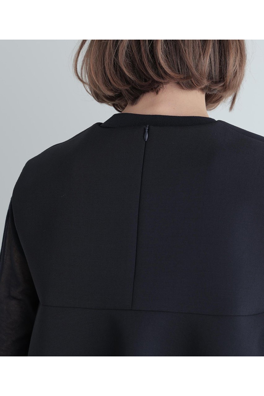 【ル フィル/LE PHIL】のライトボンディングノースリーブジレブラウス 人気、トレンドファッション・服の通販 founy(ファニー) 　ファッション　Fashion　レディースファッション　Fashion for Women　アウター　Coat / Outerwear Collection　トップス・カットソー　Cut & Sew Tops　キャミソール&ノースリーブ　Camisoles & Sleeveless Tops　シャツ・ブラウス・オフィスカジュアル　Elegant Blouses & Button-Ups　ベスト&ジレ / 重ね着スタイル　Vests & Gilets　シンプル　Simple, Minimal　スタンダード　Standard, Basic　ノースリーブ　Sleeveless, No-Sleeve　フォルム　Silhouette, Form　フラット　Flat, Flat Shoes　ボンディング　Bonding, Bonded Fabric　再入荷　Restock / Back in Stock　other-8|ID: prp329100004610682 ipo3291000000036162653