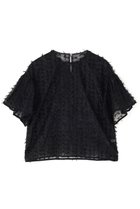 【アドーア/ADORE】のファンシーシアーブラウス 人気、トレンドファッション・服の通販 founy(ファニー) ファッション Fashion レディースファッション Fashion for Women トップス・カットソー Cut & Sew Tops シャツ・ブラウス・オフィスカジュアル Elegant Blouses & Button-Ups ショート Short, Short Length スタンダード Standard, Basic スリーブ Sleeve, Long Sleeve / Short Sleeve デニム Denim, Jeans Material フェミニン Feminine, Girly フレア Flare, Flared 再入荷 Restock / Back in Stock thumbnail ブラック|ID: prp329100004610684 ipo3291000000034990596