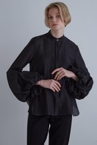 【ル フィル/LE PHIL】の《LE PHIL》シアーローンボリュームスリーブブラウス ブラック|ID: prp329100004610686 ipo3291000000035470447