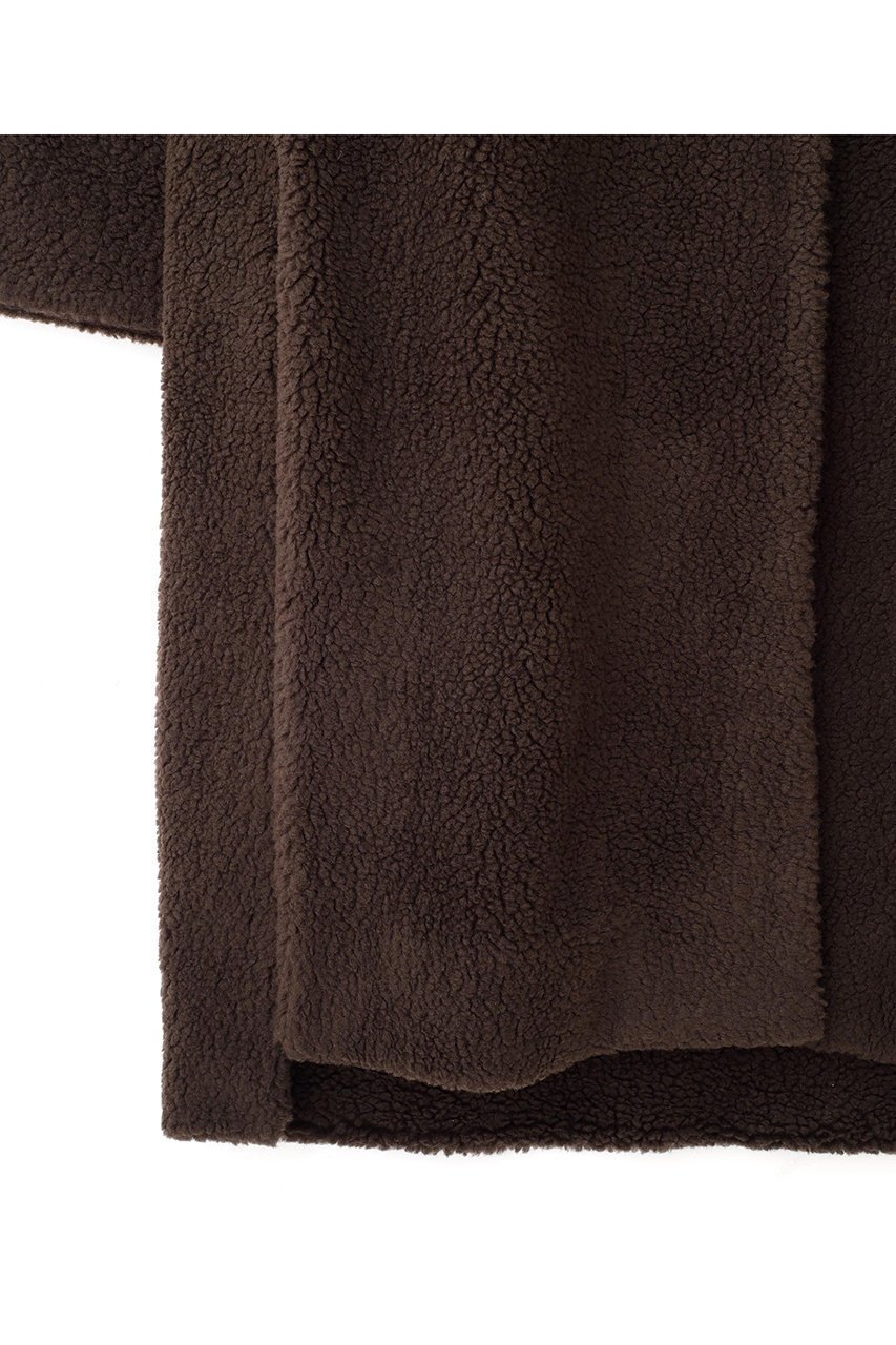 【ル フィル/LE PHIL】の《LE PHIL SPORTS》ボアパイルロングコート 人気、トレンドファッション・服の通販 founy(ファニー) 　ファッション　Fashion　レディースファッション　Fashion for Women　アウター　Coat / Outerwear Collection　コート・ロングコート・ピーコート　Long Coats, Peacoats & More　スタンダード　Standard, Basic　スリット　Slit, Slit Detail　フェイクファー　Faux Fur, Imitation Fur　メッシュ　Mesh, Net Fabric　ロング　Long, Long-Length　エレガント 上品　Elegant　新作・新入荷　New Arrivals / New In　other-7|ID: prp329100004610689 ipo3291000000032989694