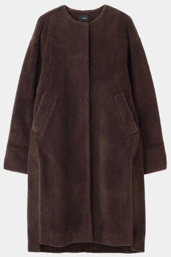 【ル フィル/LE PHIL】の《LE PHIL SPORTS》ボアパイルロングコート インテリア・キッズ・メンズ・レディースファッション・服の通販 founy(ファニー) https://founy.com/ ファッション Fashion レディースファッション Fashion for Women アウター Coat / Outerwear Collection コート・ロングコート・ピーコート Long Coats, Peacoats & More スタンダード Standard, Basic スリット Slit, Slit Detail フェイクファー Faux Fur, Imitation Fur メッシュ Mesh, Net Fabric ロング Long, Long-Length エレガント 上品 Elegant |ID: prp329100004610689 ipo3291000000035722823