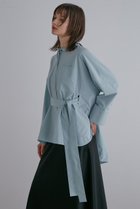 【ル フィル/LE PHIL】のSOLOTEXブロードポンチョブラウス ライトグリーン|ID: prp329100004610691 ipo3291000000035470432