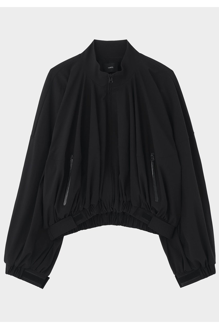【ル フィル/LE PHIL】の《LE PHIL SPORTS》ナイロンショート丈ブルゾン インテリア・キッズ・メンズ・レディースファッション・服の通販 founy(ファニー) 　ファッション　Fashion　レディースファッション　Fashion for Women　アウター　Coat / Outerwear Collection　レディースジャケット・軽アウター　Jackets　ブルゾンジャケット・スポーティアウター　Blouson Jackets　ギャザー　Gathered, Ruffled　ショート　Short, Short Length　ジャケット　Jacket, Outerwear　スタンダード　Standard, Basic　スポーツ　Sports, Activewear　スリット　Slit, Slit Detail　バルーン　Balloon, Balloon Silhouette　フェミニン　Feminine, Girly　ブルゾン　Blouson, Bomber Jacket　メッシュ　Mesh, Net Fabric　新作・新入荷　New Arrivals / New In　ブラック|ID: prp329100004610692 ipo3291000000032989711