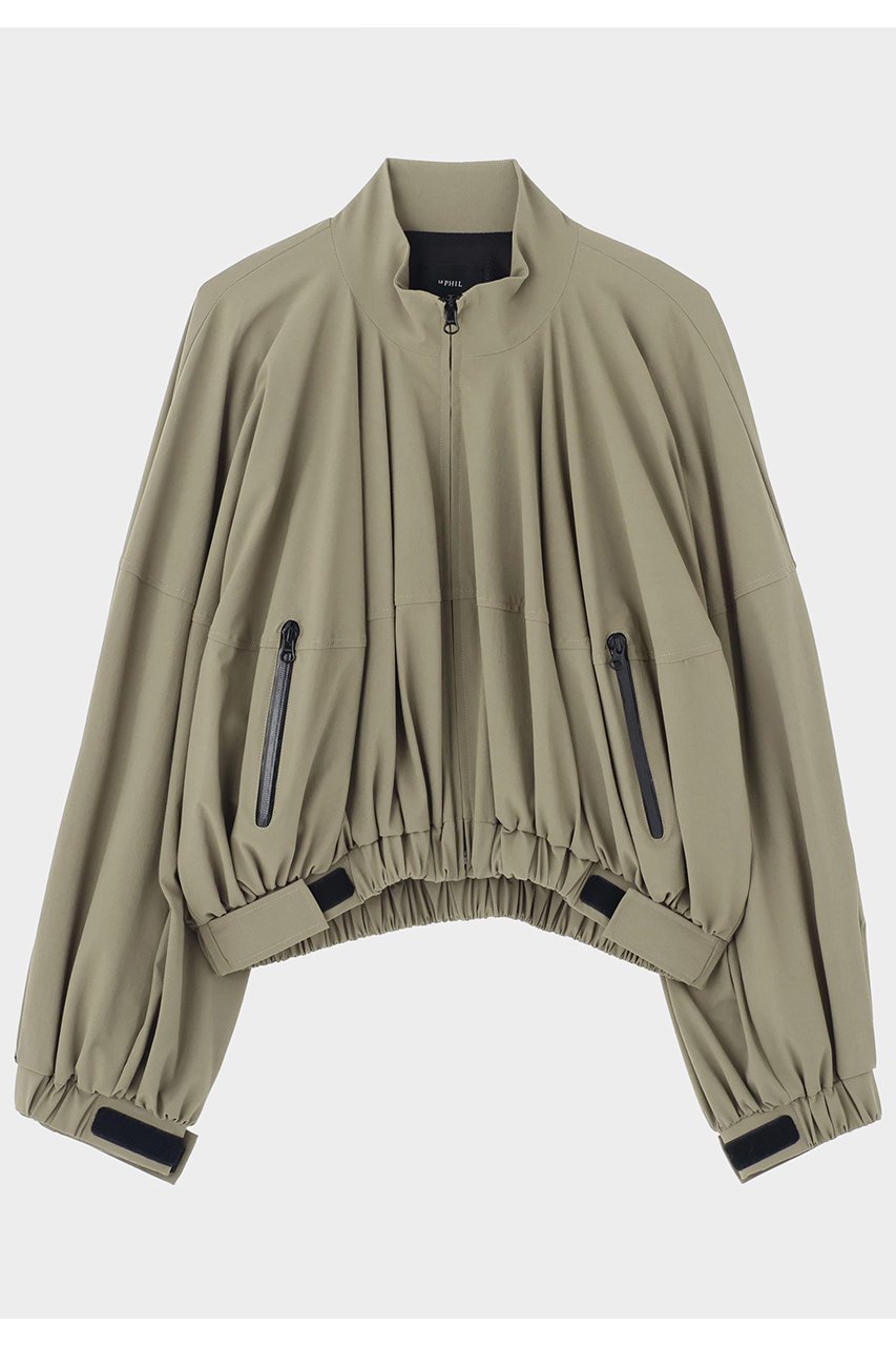 【ル フィル/LE PHIL】の《LE PHIL SPORTS》ナイロンショート丈ブルゾン インテリア・キッズ・メンズ・レディースファッション・服の通販 founy(ファニー) 　ファッション　Fashion　レディースファッション　Fashion for Women　アウター　Coat / Outerwear Collection　レディースジャケット・軽アウター　Jackets　ブルゾンジャケット・スポーティアウター　Blouson Jackets　ギャザー　Gathered, Ruffled　ショート　Short, Short Length　ジャケット　Jacket, Outerwear　スタンダード　Standard, Basic　スポーツ　Sports, Activewear　スリット　Slit, Slit Detail　バルーン　Balloon, Balloon Silhouette　フェミニン　Feminine, Girly　ブルゾン　Blouson, Bomber Jacket　メッシュ　Mesh, Net Fabric　再入荷　Restock / Back in Stock　ブラウン|ID: prp329100004610692 ipo3291000000036062926