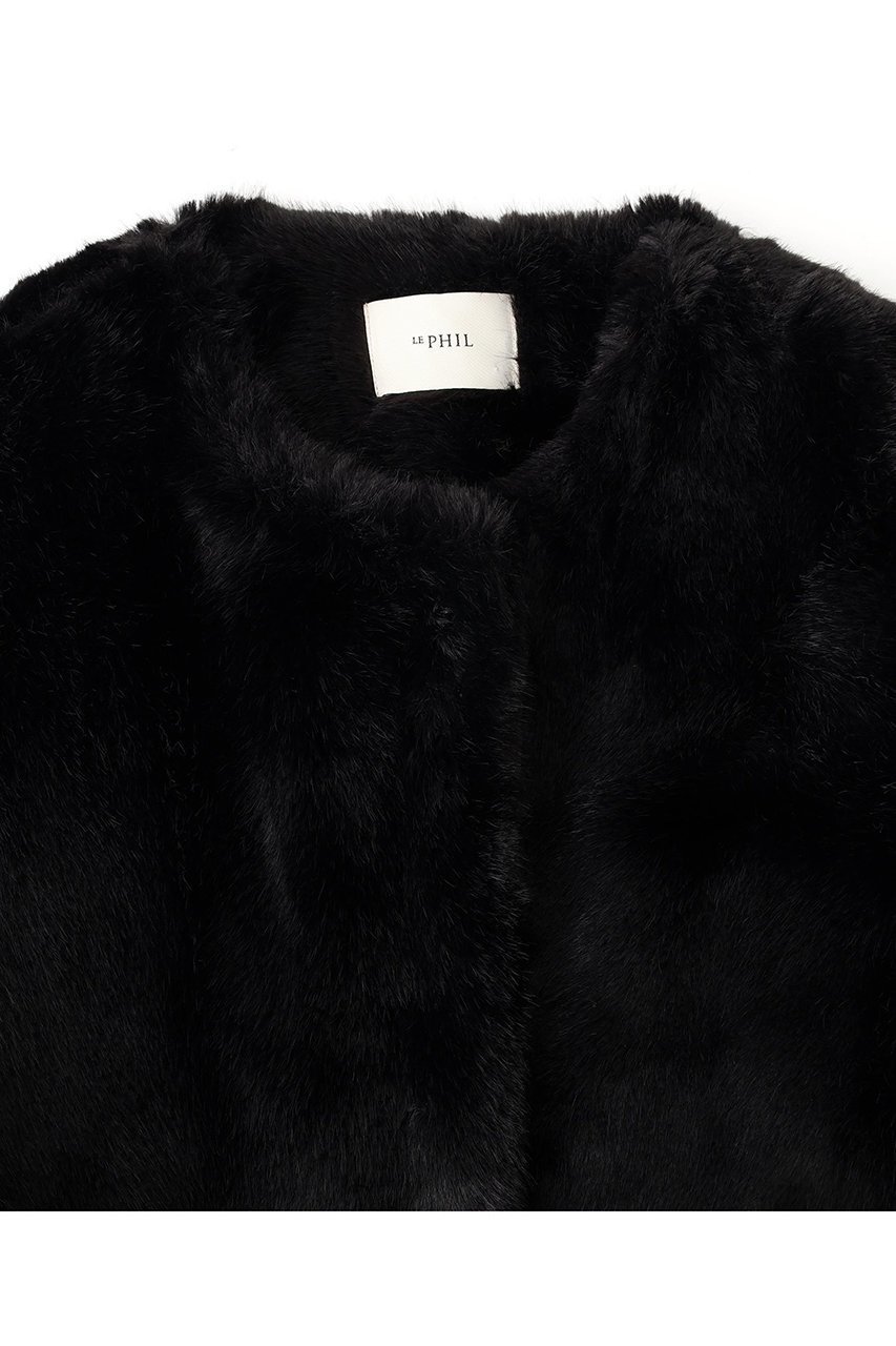 【ル フィル/LE PHIL】のフェイクファーショートジャケット 人気、トレンドファッション・服の通販 founy(ファニー) 　ファッション　Fashion　レディースファッション　Fashion for Women　アウター　Coat / Outerwear Collection　レディースジャケット・軽アウター　Jackets　おすすめ　Recommended / Our Picks　なめらか　Smooth, Silky Texture　ショート　Short, Short Length　ジャケット　Jacket, Outerwear　スタンダード　Standard, Basic　フェイクファー　Faux Fur, Imitation Fur　フレア　Flare, Flared　ボレロ　Bolero, Short Cardigan　ロング　Long, Long-Length　新作・新入荷　New Arrivals / New In　A/W・秋冬　Autumn/Winter　other-3|ID: prp329100004610694 ipo3291000000032989724