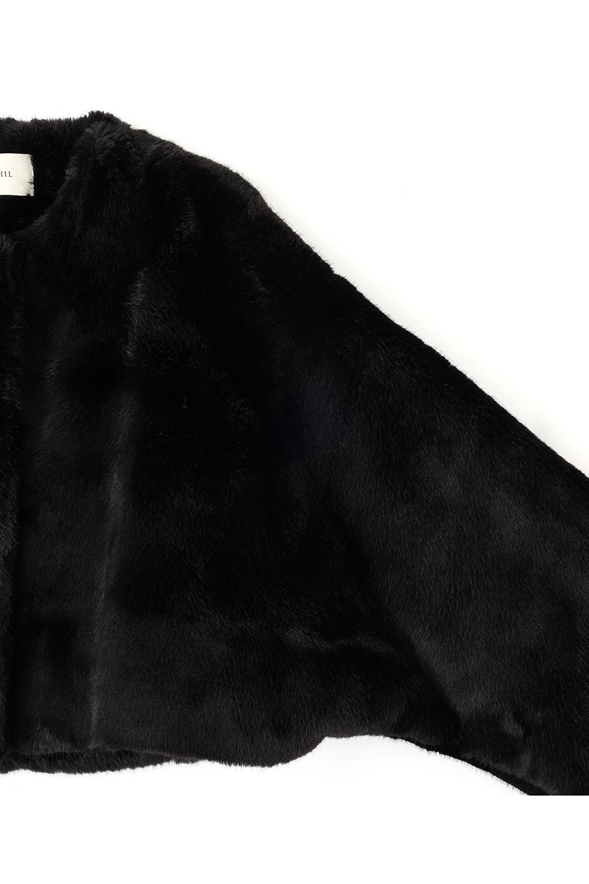 【ル フィル/LE PHIL】のフェイクファーショートジャケット 人気、トレンドファッション・服の通販 founy(ファニー) 　ファッション　Fashion　レディースファッション　Fashion for Women　アウター　Coat / Outerwear Collection　レディースジャケット・軽アウター　Jackets　おすすめ　Recommended / Our Picks　なめらか　Smooth, Silky Texture　ショート　Short, Short Length　ジャケット　Jacket, Outerwear　スタンダード　Standard, Basic　フェイクファー　Faux Fur, Imitation Fur　フレア　Flare, Flared　ボレロ　Bolero, Short Cardigan　ロング　Long, Long-Length　新作・新入荷　New Arrivals / New In　A/W・秋冬　Autumn/Winter　other-4|ID: prp329100004610694 ipo3291000000032989725