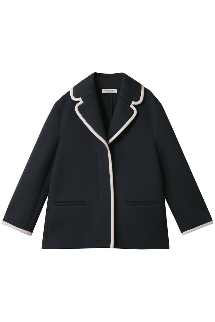【マックスマーラ/Max Mara】の【 S Max Mara】ZIGRINO ジャージージャケット インテリア・キッズ・メンズ・レディースファッション・服の通販 founy(ファニー) https://founy.com/ ファッション Fashion レディースファッション Fashion for Women アウター Coat / Outerwear Collection レディースジャケット・軽アウター Jackets 2025年 2025 2025-2026秋冬・A/W Autumn/Winter 2025–26 AW25–26 シンプル Simple, Minimal ジャケット Jacket, Outerwear A/W・秋冬 Autumn/Winter |ID: prp329100004610695 ipo3291000000032989729
