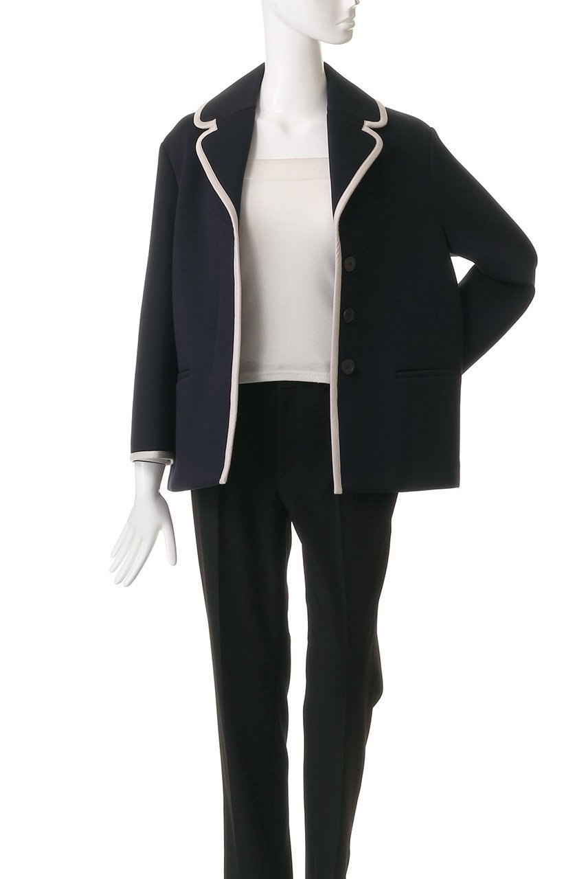 【マックスマーラ/Max Mara】の【 S Max Mara】ZIGRINO ジャージージャケット 人気、トレンドファッション・服の通販 founy(ファニー) 　ファッション　Fashion　レディースファッション　Fashion for Women　アウター　Coat / Outerwear Collection　レディースジャケット・軽アウター　Jackets　シンプル　Simple, Minimal　ジャケット　Jacket, Outerwear　other-7|ID: prp329100004610695 ipo3291000000036225426