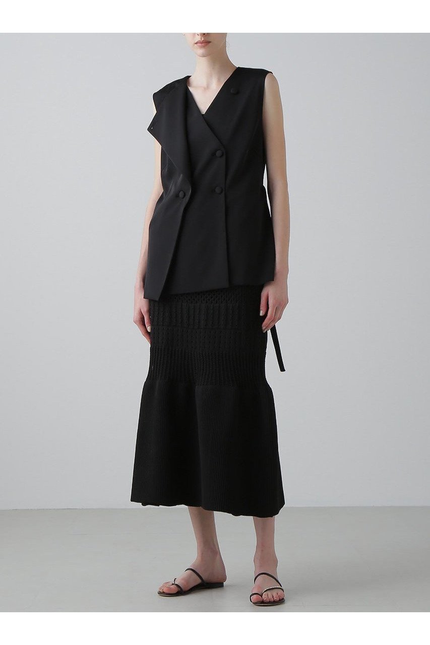 【アドーア/ADORE】のストレッチダブルクロスジレ 人気、トレンドファッション・服の通販 founy(ファニー) 　ファッション　Fashion　レディースファッション　Fashion for Women　アウター　Coat / Outerwear Collection　レディースジャケット・軽アウター　Jackets　おすすめ　Recommended / Our Picks　インナー　Innerwear　ジャケット　Jacket, Outerwear　セットアップ　Set-Up, Coordinated Outfit　モダン　Modern, Contemporary　新作・新入荷　New Arrivals / New In　other-3|ID: prp329100004610696 ipo3291000000032989740