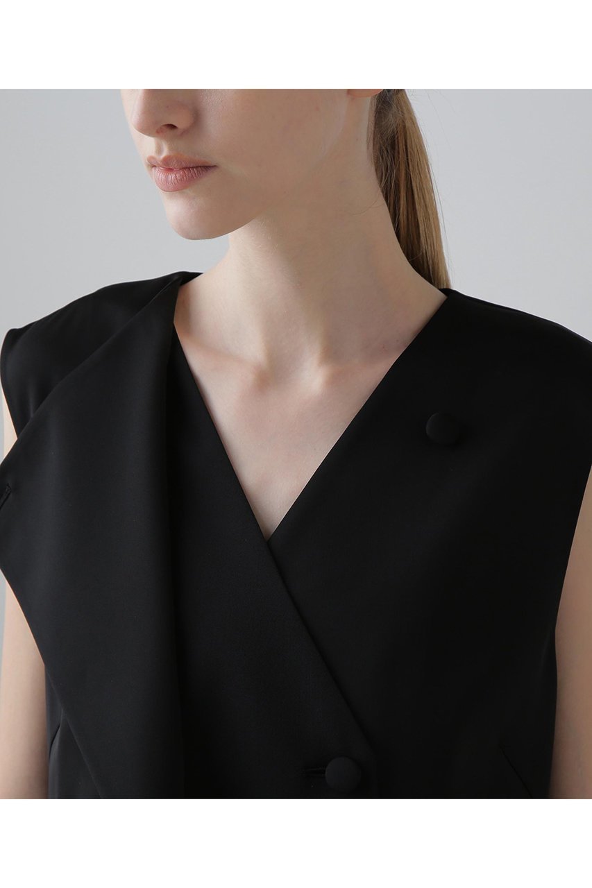 【アドーア/ADORE】のストレッチダブルクロスジレ 人気、トレンドファッション・服の通販 founy(ファニー) 　ファッション　Fashion　レディースファッション　Fashion for Women　アウター　Coat / Outerwear Collection　レディースジャケット・軽アウター　Jackets　おすすめ　Recommended / Our Picks　インナー　Innerwear　ジャケット　Jacket, Outerwear　セットアップ　Set-Up, Coordinated Outfit　モダン　Modern, Contemporary　新作・新入荷　New Arrivals / New In　other-4|ID: prp329100004610696 ipo3291000000032989741