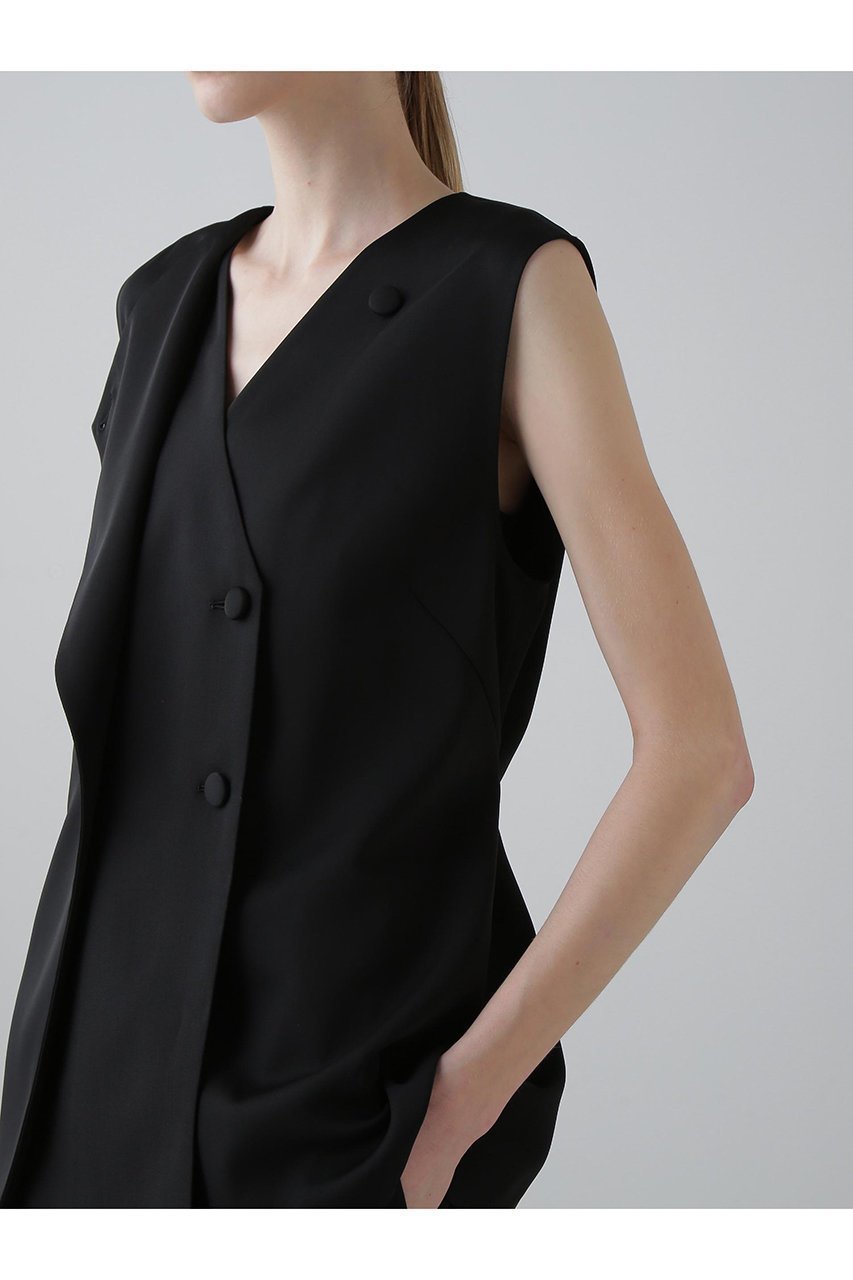 【アドーア/ADORE】のストレッチダブルクロスジレ 人気、トレンドファッション・服の通販 founy(ファニー) 　ファッション　Fashion　レディースファッション　Fashion for Women　アウター　Coat / Outerwear Collection　レディースジャケット・軽アウター　Jackets　おすすめ　Recommended / Our Picks　インナー　Innerwear　ジャケット　Jacket, Outerwear　セットアップ　Set-Up, Coordinated Outfit　モダン　Modern, Contemporary　新作・新入荷　New Arrivals / New In　other-6|ID: prp329100004610696 ipo3291000000032989743