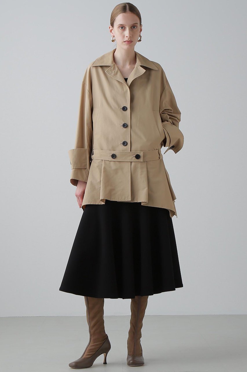 【アドーア/ADORE】のコットンナイロングログランジャケット 人気、トレンドファッション・服の通販 founy(ファニー) 　ファッション　Fashion　レディースファッション　Fashion for Women　アウター　Coat / Outerwear Collection　レディースジャケット・軽アウター　Jackets　グログラン　Grosgrain, Grosgrain Ribbon　ジャケット　Jacket, Outerwear　テーラード　Tailored, Tailored Fit　フォルム　Silhouette, Form　ブルゾン　Blouson, Bomber Jacket　ペプラム　Peplum, Flared Hem　other-2|ID: prp329100004610698 ipo3291000000034695312