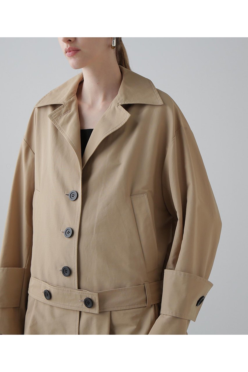 【アドーア/ADORE】のコットンナイロングログランジャケット 人気、トレンドファッション・服の通販 founy(ファニー) 　ファッション　Fashion　レディースファッション　Fashion for Women　アウター　Coat / Outerwear Collection　レディースジャケット・軽アウター　Jackets　グログラン　Grosgrain, Grosgrain Ribbon　ジャケット　Jacket, Outerwear　テーラード　Tailored, Tailored Fit　フォルム　Silhouette, Form　ブルゾン　Blouson, Bomber Jacket　ペプラム　Peplum, Flared Hem　other-4|ID: prp329100004610698 ipo3291000000034990852