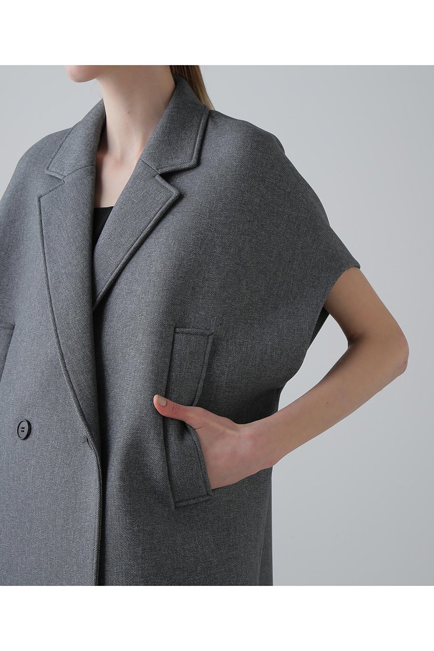【アドーア/ADORE】のカルゼスポンジボンディングジャケット 人気、トレンドファッション・服の通販 founy(ファニー) 　ファッション　Fashion　レディースファッション　Fashion for Women　アウター　Coat / Outerwear Collection　レディースジャケット・軽アウター　Jackets　ジャケット　Jacket, Outerwear　ダブル　Double, Double-Breasted　ツイル　Twist, Twisted Detail　フロント　Front, Front Design　ボンディング　Bonding, Bonded Fabric　新作・新入荷　New Arrivals / New In　other-7|ID: prp329100004610699 ipo3291000000032989772