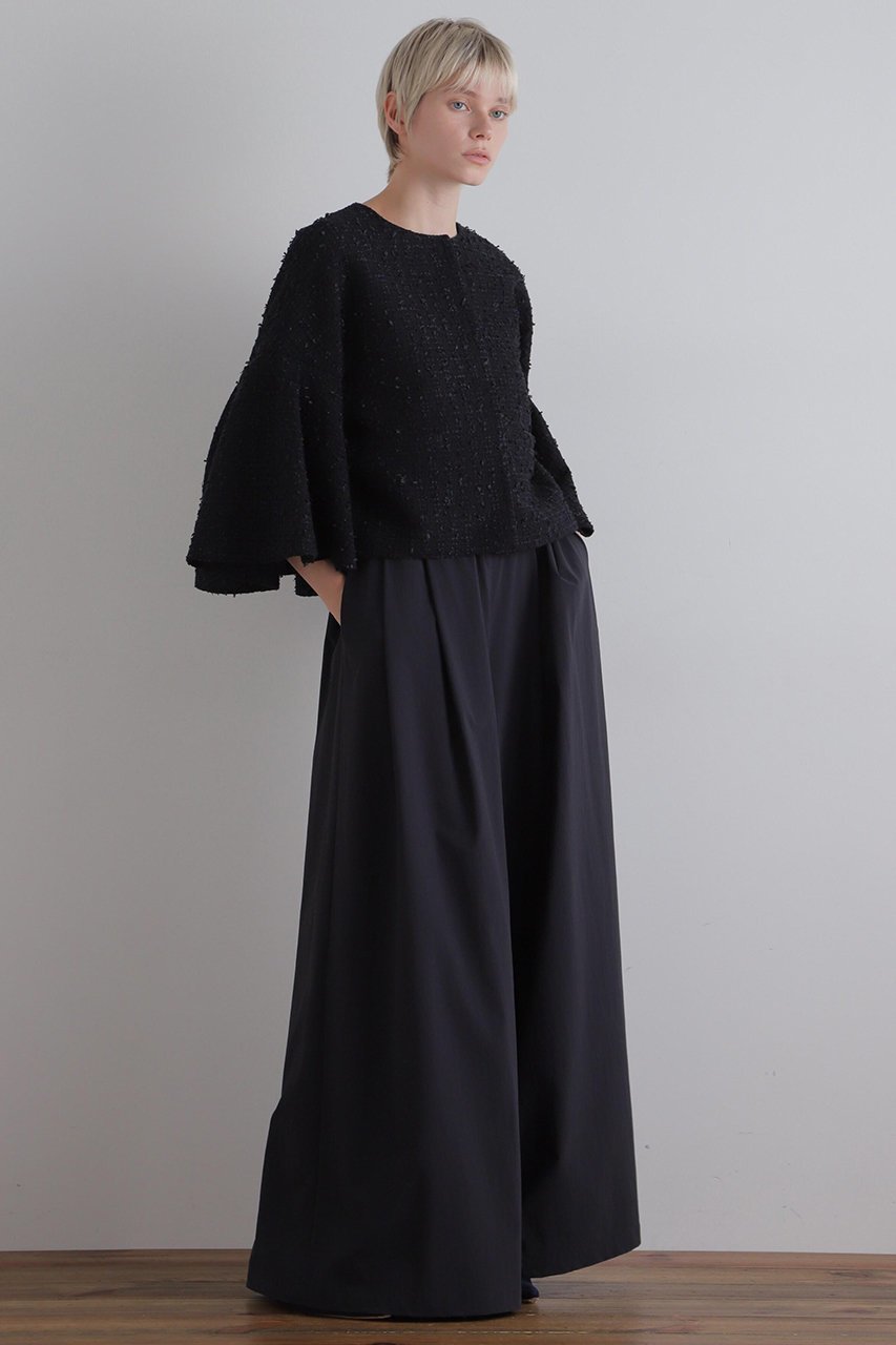 【ル フィル/LE PHIL】のフリンジツィードジャケット 人気、トレンドファッション・服の通販 founy(ファニー) 　ファッション　Fashion　レディースファッション　Fashion for Women　アウター　Coat / Outerwear Collection　レディースジャケット・軽アウター　Jackets　コンパクト　Compact, Small Size　ショート　Short, Short Length　ジャケット　Jacket, Outerwear　スタンダード　Standard, Basic　ツイード　Twill, Twill Weave　バランス　Balance, Style Balance　フレア　Flare, Flared　ボトム　Bottoms, Lower Wear　ミックス　Mix, Mixed Style　ワイド　Wide, Wide Fit　エレガント 上品　Elegant　other-3|ID: prp329100004610700 ipo3291000000032989787