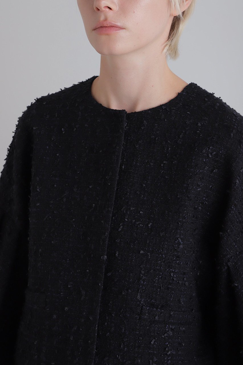 【ル フィル/LE PHIL】のフリンジツィードジャケット 人気、トレンドファッション・服の通販 founy(ファニー) 　ファッション　Fashion　レディースファッション　Fashion for Women　アウター　Coat / Outerwear Collection　レディースジャケット・軽アウター　Jackets　コンパクト　Compact, Small Size　ショート　Short, Short Length　ジャケット　Jacket, Outerwear　スタンダード　Standard, Basic　ツイード　Twill, Twill Weave　バランス　Balance, Style Balance　フレア　Flare, Flared　ボトム　Bottoms, Lower Wear　ミックス　Mix, Mixed Style　ワイド　Wide, Wide Fit　エレガント 上品　Elegant　other-6|ID: prp329100004610700 ipo3291000000032989790