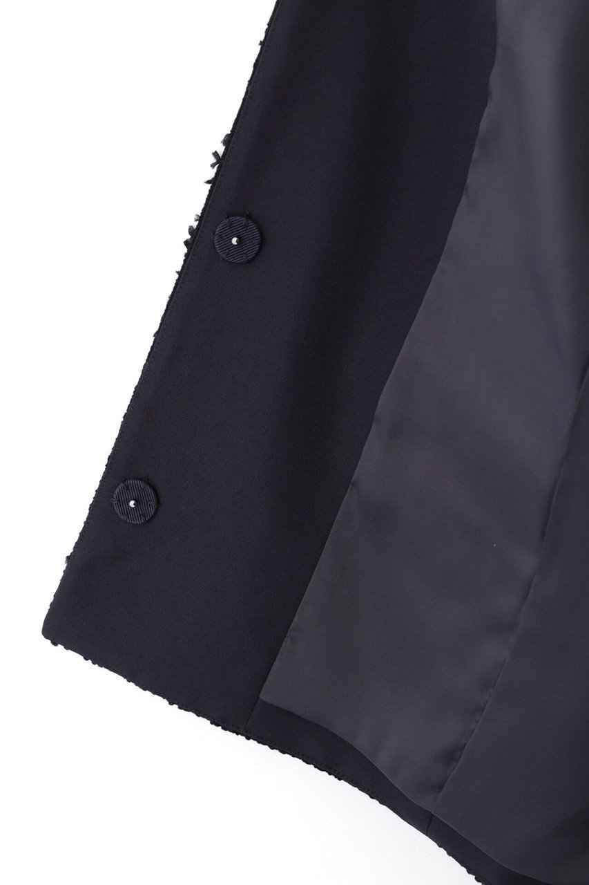 【ル フィル/LE PHIL】のフリンジツィードジャケット 人気、トレンドファッション・服の通販 founy(ファニー) 　ファッション　Fashion　レディースファッション　Fashion for Women　アウター　Coat / Outerwear Collection　レディースジャケット・軽アウター　Jackets　コンパクト　Compact, Small Size　ショート　Short, Short Length　ジャケット　Jacket, Outerwear　スタンダード　Standard, Basic　ツイード　Twill, Twill Weave　バランス　Balance, Style Balance　フレア　Flare, Flared　ボトム　Bottoms, Lower Wear　ミックス　Mix, Mixed Style　ワイド　Wide, Wide Fit　エレガント 上品　Elegant　other-8|ID: prp329100004610700 ipo3291000000032989792