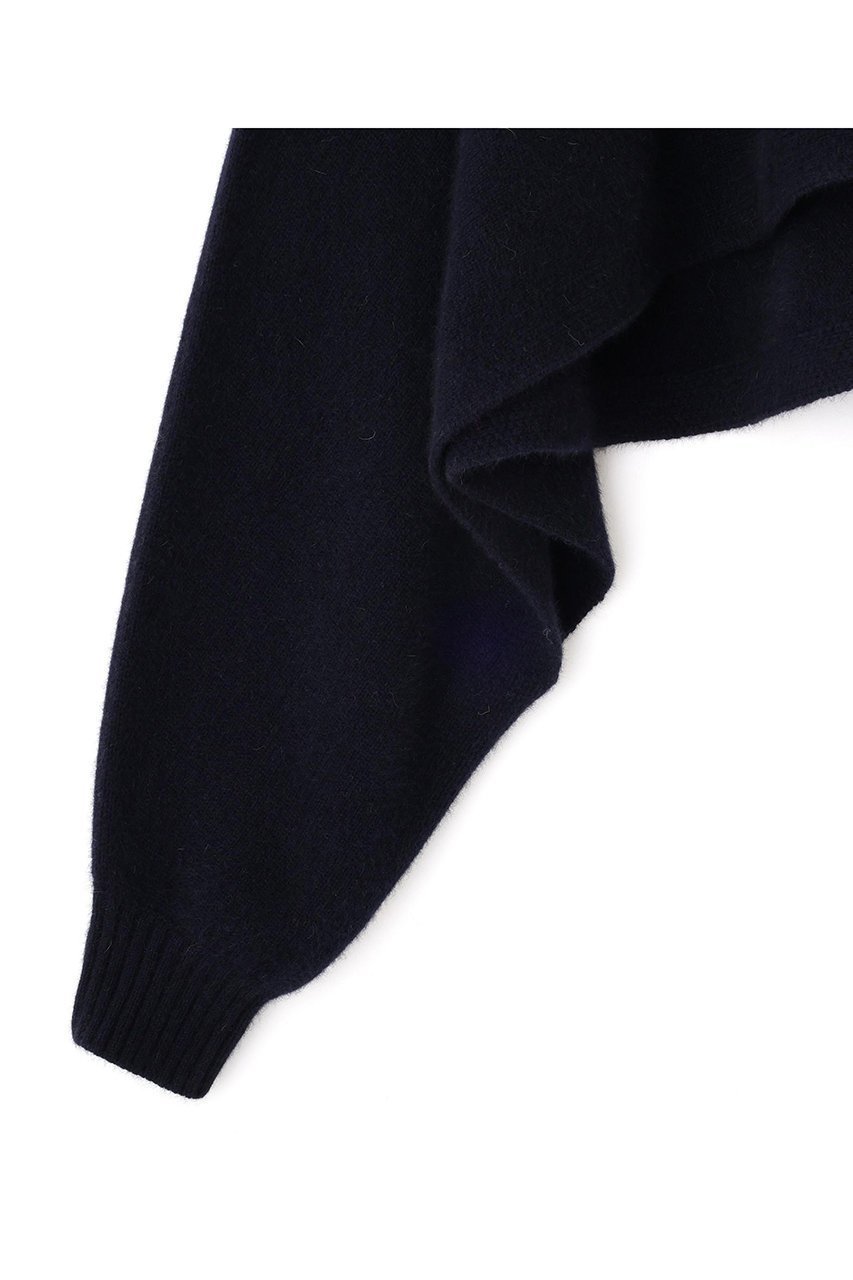 【ル フィル/LE PHIL】のフォックス混ハイネックニット 人気、トレンドファッション・服の通販 founy(ファニー) 　ファッション　Fashion　レディースファッション　Fashion for Women　トップス・カットソー　Cut & Sew Tops　ニット　Knit Tops & Sweaters　カジュアルプルオーバー・ニットトップス　Pullovers & Knit Tops / Casual Pullovers　おすすめ　Recommended / Our Picks　クロップド　Cropped, Short Length　ショート　Short, Short Length　スタンダード　Standard, Basic　タートルネック　Turtleneck, High Neck　トレンド　Trend, Trending Now　ハイネック　High Neck, Mock Neck　パターン　Pattern, Design Print　フォックス　Fox, Fox Fur　ワイド　Wide, Wide Fit　今季　This Season, Current Season　新作・新入荷　New Arrivals / New In　other-5|ID: prp329100004610702 ipo3291000000032989812