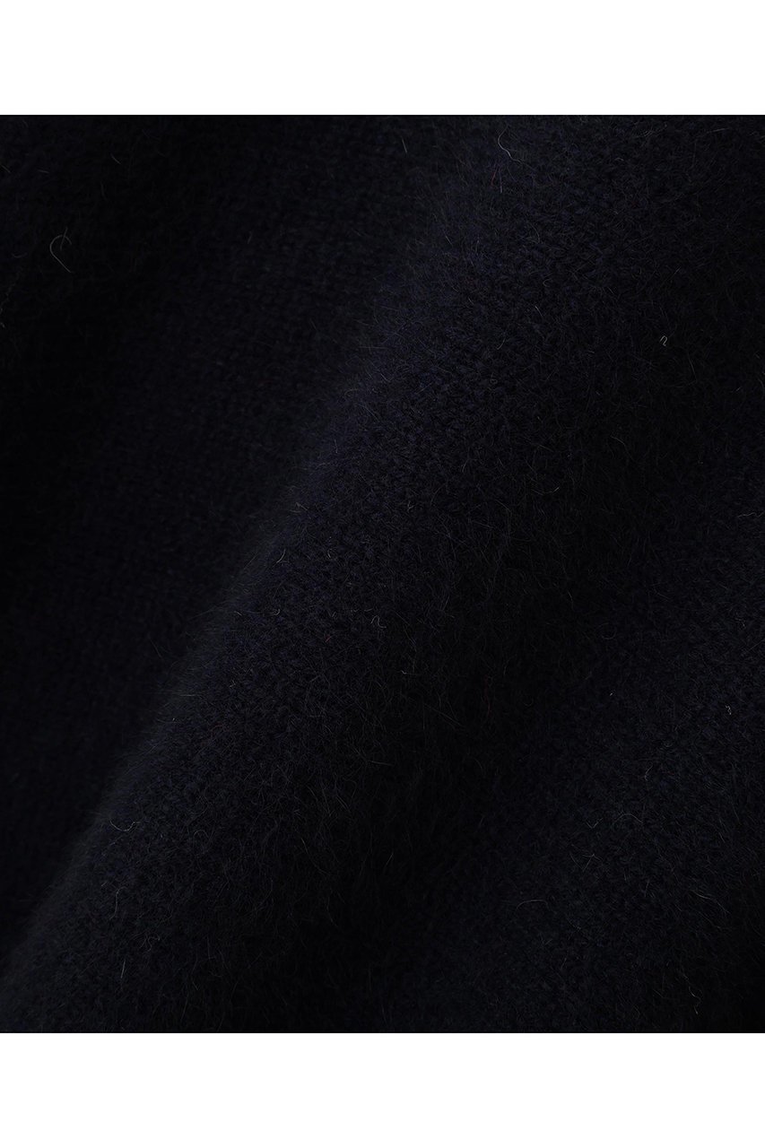 【ル フィル/LE PHIL】のフォックス混ハイネックニット 人気、トレンドファッション・服の通販 founy(ファニー) 　ファッション　Fashion　レディースファッション　Fashion for Women　トップス・カットソー　Cut & Sew Tops　ニット　Knit Tops & Sweaters　カジュアルプルオーバー・ニットトップス　Pullovers & Knit Tops / Casual Pullovers　おすすめ　Recommended / Our Picks　クロップド　Cropped, Short Length　ショート　Short, Short Length　スタンダード　Standard, Basic　タートルネック　Turtleneck, High Neck　トレンド　Trend, Trending Now　ハイネック　High Neck, Mock Neck　パターン　Pattern, Design Print　フォックス　Fox, Fox Fur　ワイド　Wide, Wide Fit　今季　This Season, Current Season　新作・新入荷　New Arrivals / New In　other-6|ID: prp329100004610702 ipo3291000000032989813