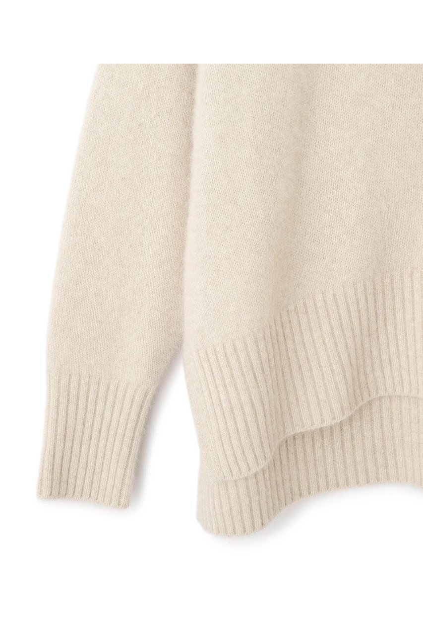 【ル フィル/LE PHIL】のFOX混Vネックニット 人気、トレンドファッション・服の通販 founy(ファニー) 　ファッション　Fashion　レディースファッション　Fashion for Women　トップス・カットソー　Cut & Sew Tops　ニット　Knit Tops & Sweaters　カジュアルプルオーバー・ニットトップス　Pullovers & Knit Tops / Casual Pullovers　Vネックトップス　V-Neck Tops / V-Cut Neckline Shirts　スタンダード　Standard, Basic　デコルテ　Décolleté, Neckline　フォックス　Fox, Fox Fur　リラックス　Relax, Relaxed Fit　エレガント 上品　Elegant　新作・新入荷　New Arrivals / New In　other-4|ID: prp329100004610703 ipo3291000000032989819