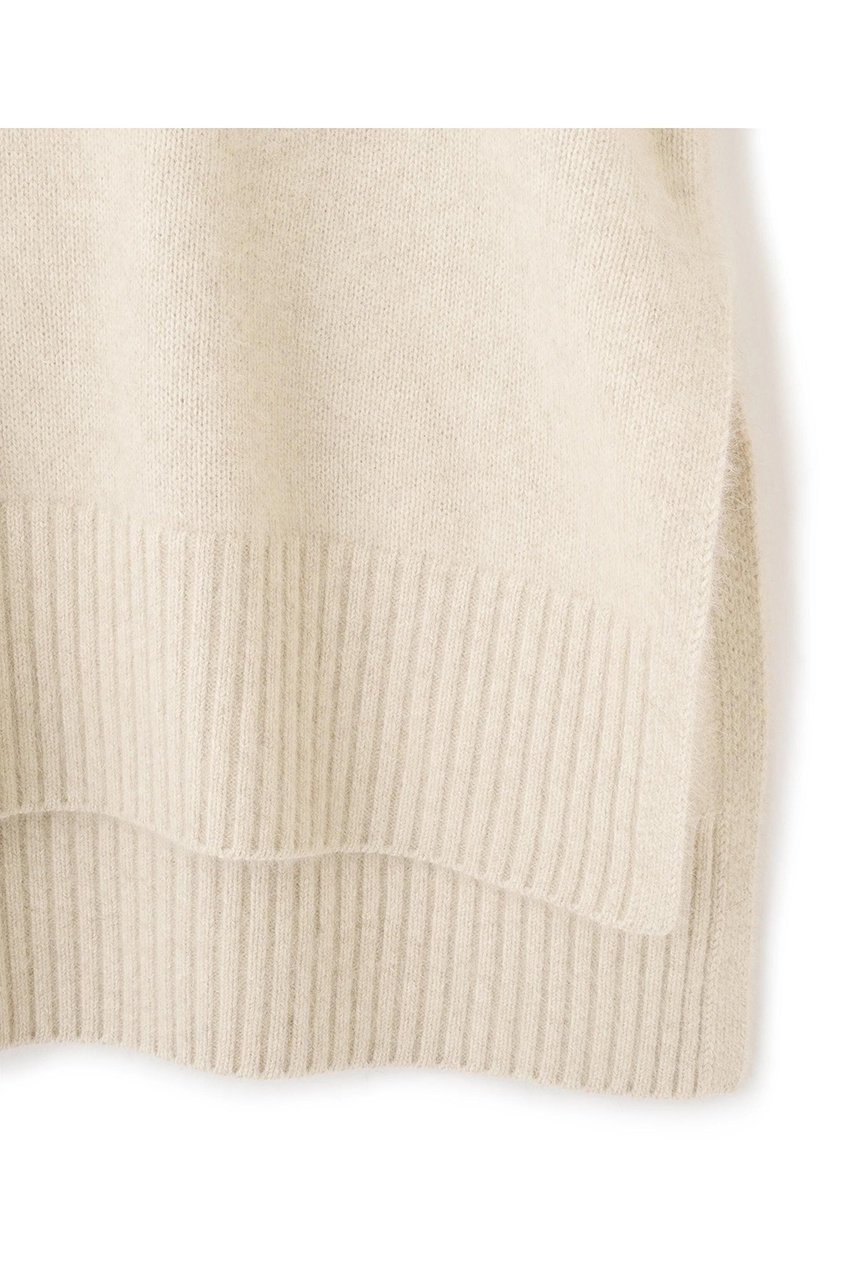 【ル フィル/LE PHIL】のFOX混Vネックニット 人気、トレンドファッション・服の通販 founy(ファニー) 　ファッション　Fashion　レディースファッション　Fashion for Women　トップス・カットソー　Cut & Sew Tops　ニット　Knit Tops & Sweaters　カジュアルプルオーバー・ニットトップス　Pullovers & Knit Tops / Casual Pullovers　Vネックトップス　V-Neck Tops / V-Cut Neckline Shirts　スタンダード　Standard, Basic　デコルテ　Décolleté, Neckline　フォックス　Fox, Fox Fur　リラックス　Relax, Relaxed Fit　エレガント 上品　Elegant　新作・新入荷　New Arrivals / New In　other-5|ID: prp329100004610703 ipo3291000000032989820