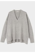 【ル フィル/LE PHIL】のFOX混Vネックニット グレー|ID: prp329100004610703 ipo3291000000035945092